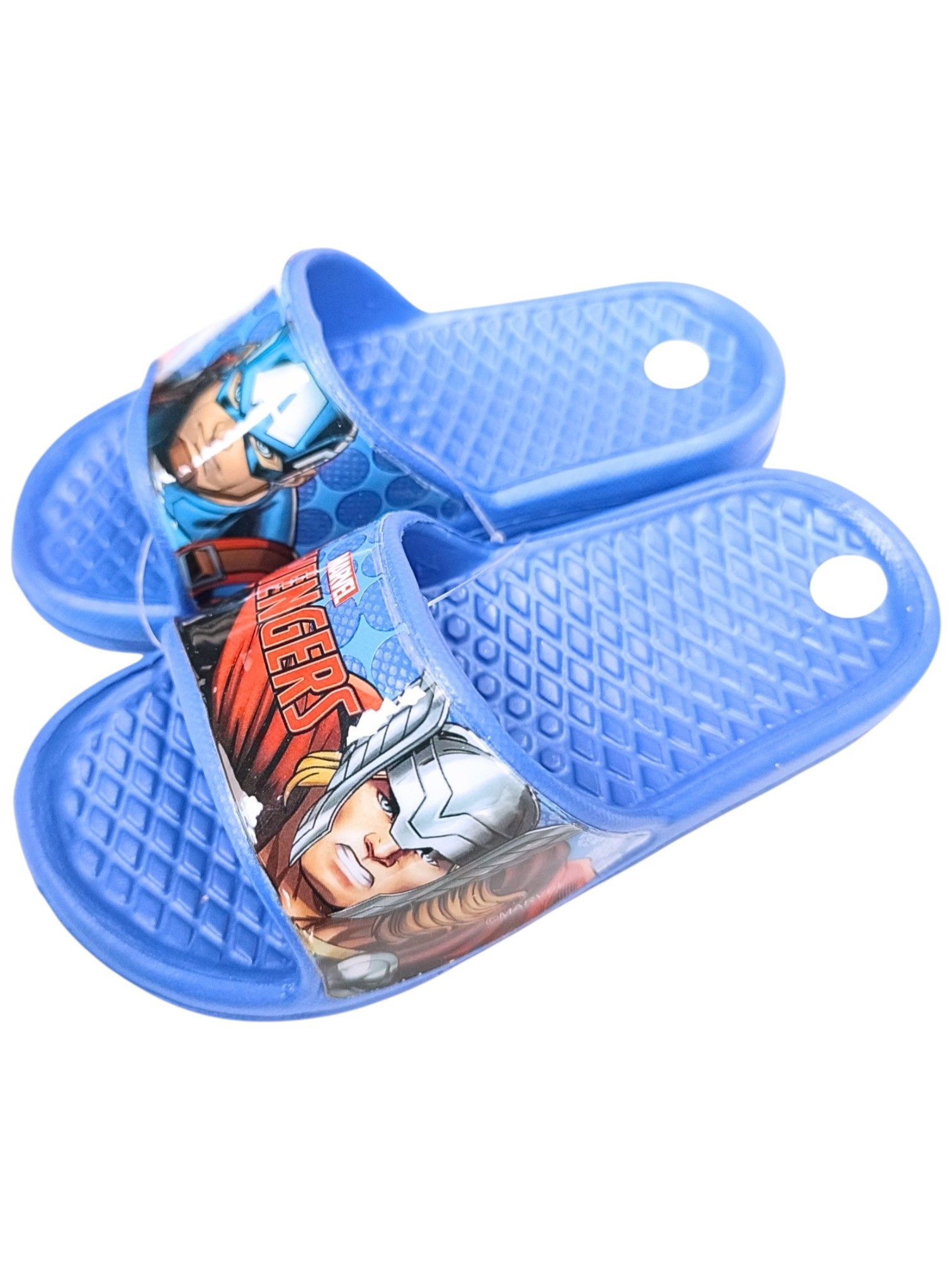 The AVENGERS MARVEL Badeschuh (2-tlg) Jungen Schlappen Größe 24 - 31