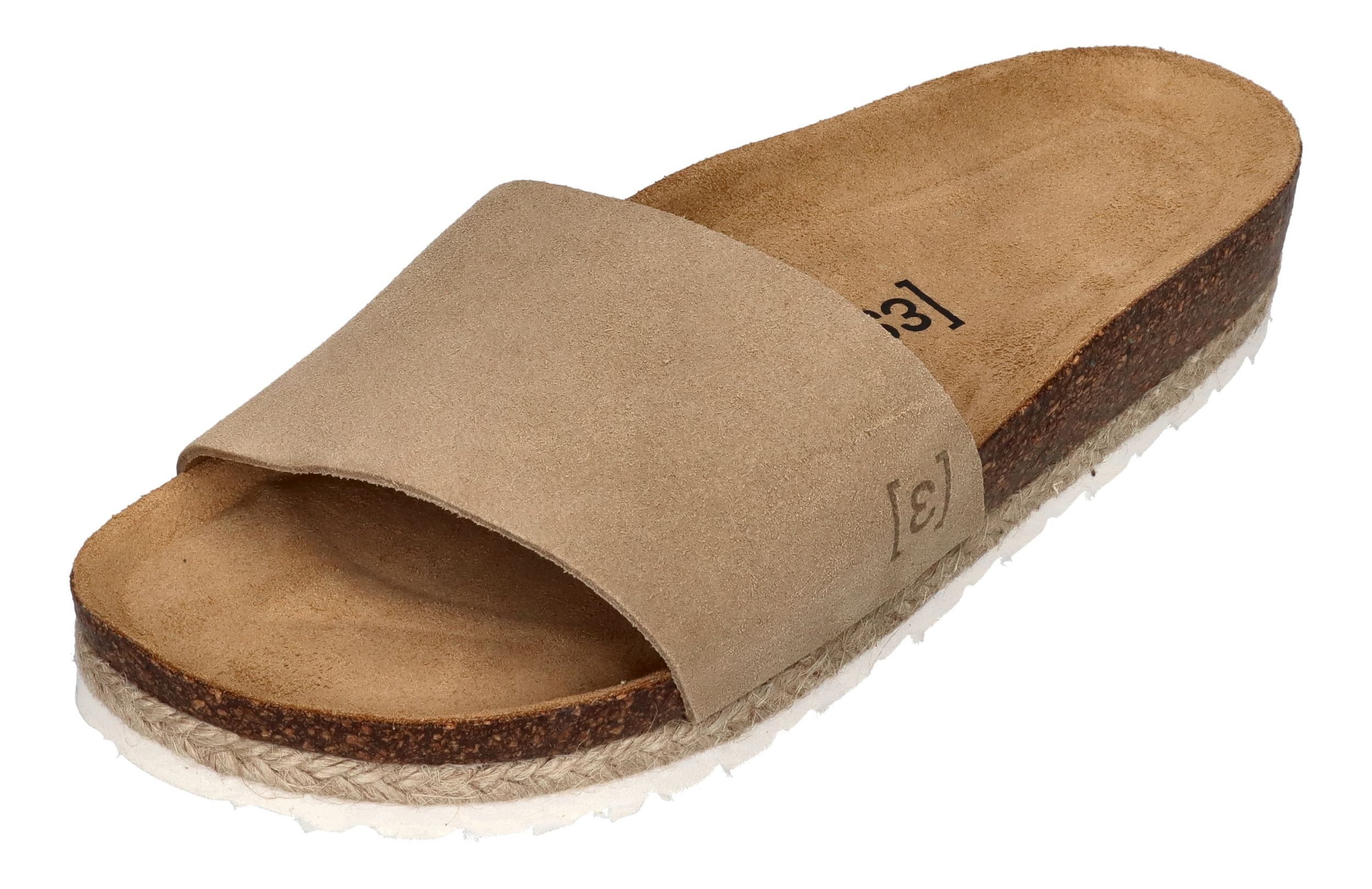 espadrij l´originale COPINE VELOUR Pantolette Beige günstig online kaufen