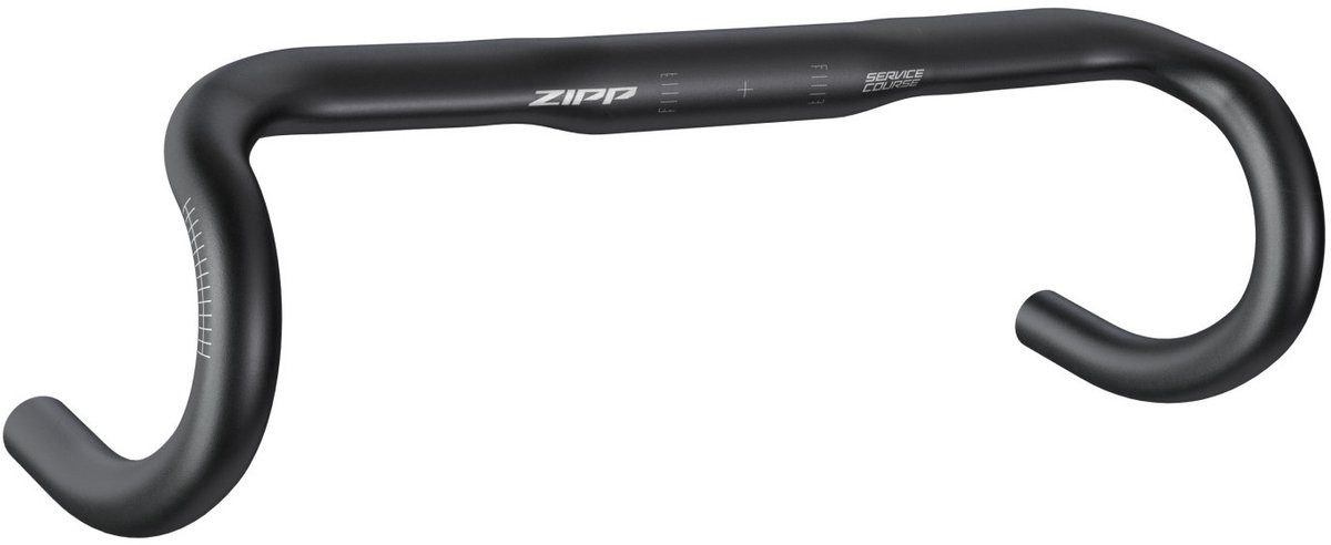 Zipp Fahrradlenker Service Course 70 Ergonomischer Top Lenker Silber 31.8 mm / 380 mm