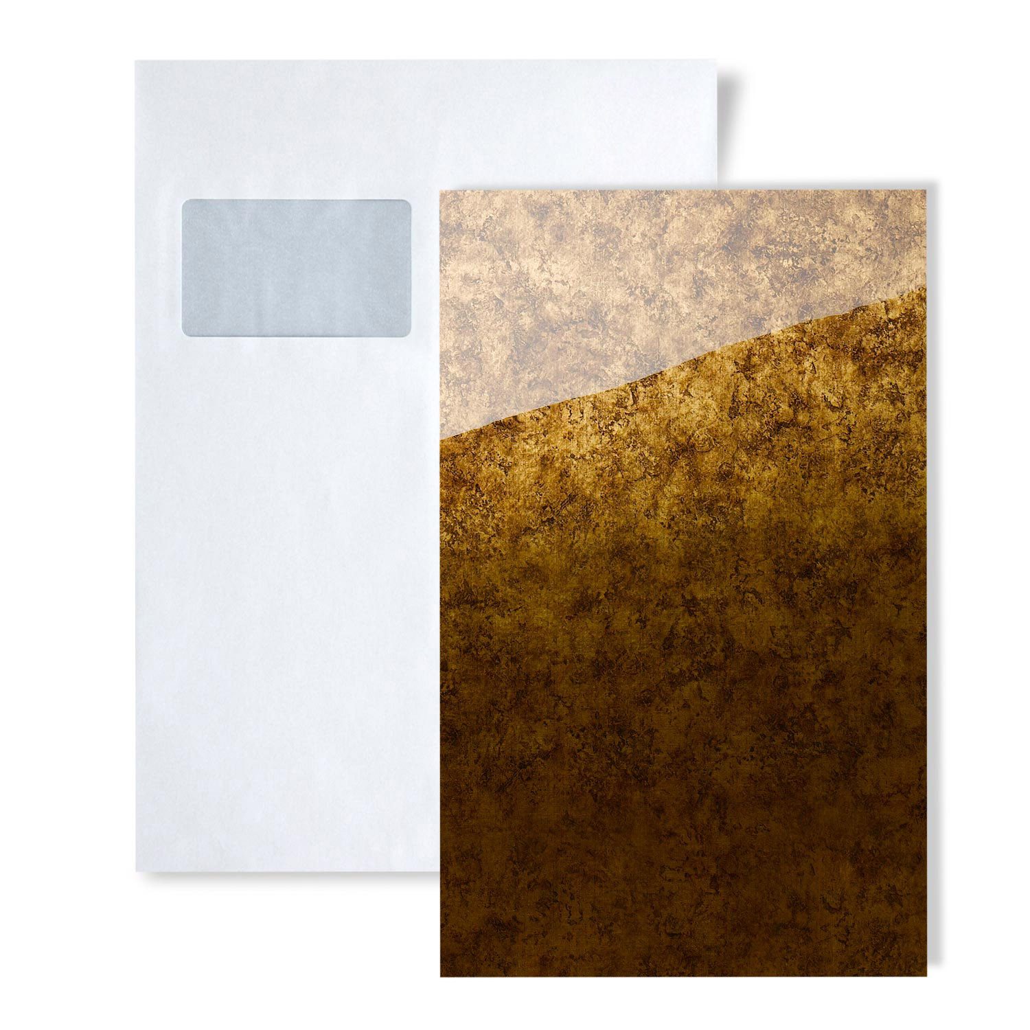 Wallface Wandpaneel 1 MUSTERSTÜCK S-17200 DIN A5 Wandpaneel Muster, BxL: 15x20 cm, 0 qm, (1 MUSTERSTÜCK, Produktmuster, 1-tlg., Muster des Wandpaneels) braun, kupferbraun