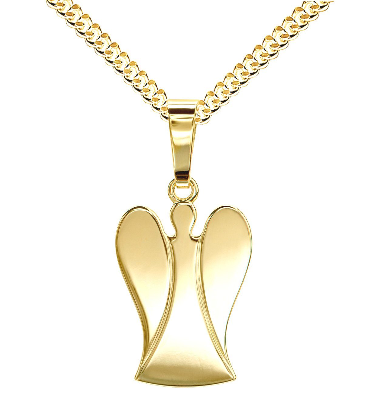Engelanhänger Schutzengel Anhänger 585 Gold