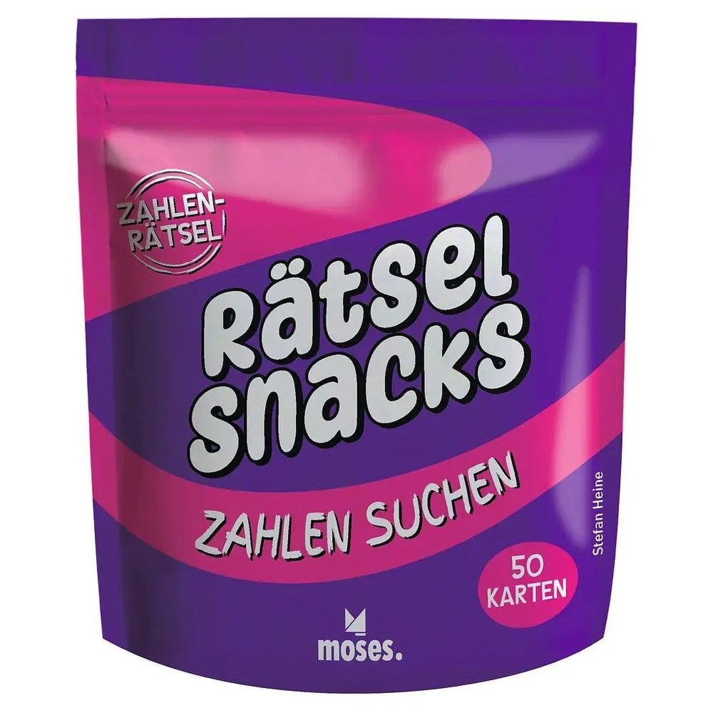 Moses. Verlag Spiel Rätsel Snacks Zahlen suchen