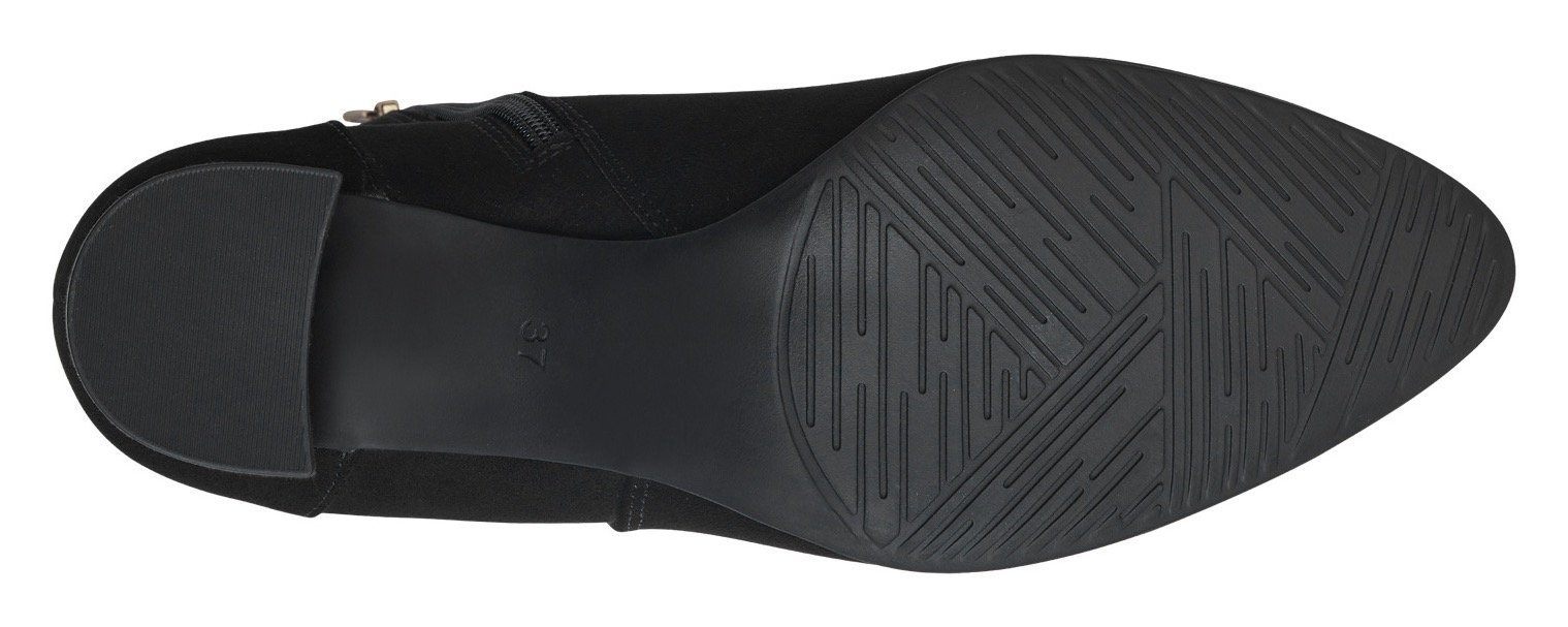 MARCO TOZZI by GMK Stiefelette, Blockabsatz, Abendschuh, Businessschuh, Feel Me-Ausstattung