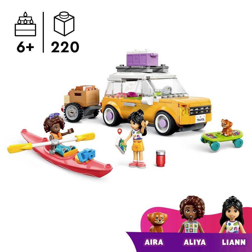 LEGO® 42659 LEGO® FRIENDS Abenteuertrip mit Freunden Konstruktionsspielsteine