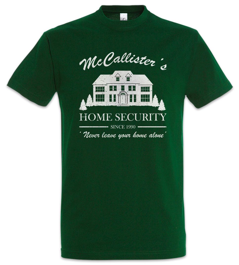Urban Backwoods Print-Shirt McCallister Home Security Herren T-Shirt Zuhaus Kevin Alone Allein (1-tlg) X-Mas Christmas Weihnachten Movie