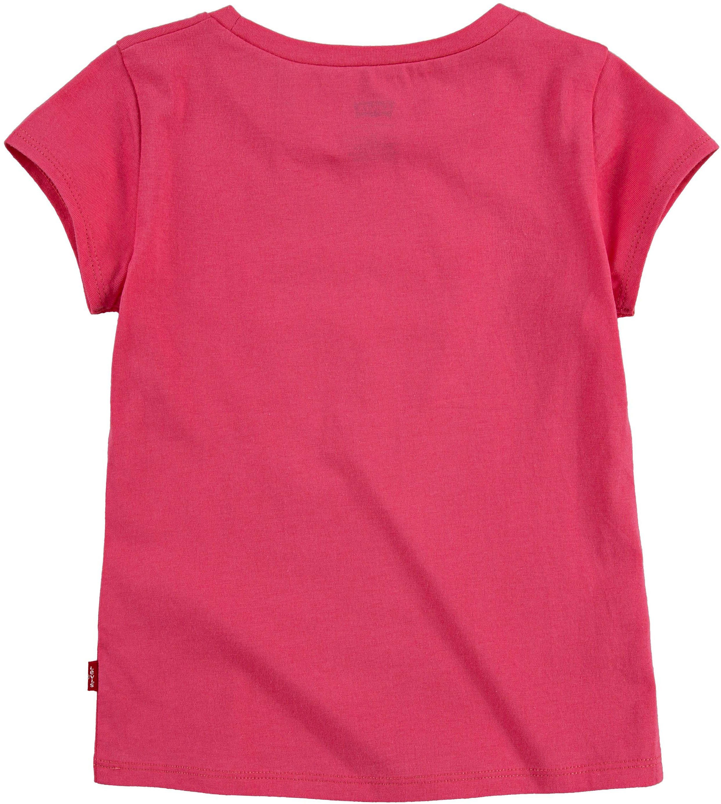 T-Shirt TEE Levi's® BATWING for Kids rot GIRLS