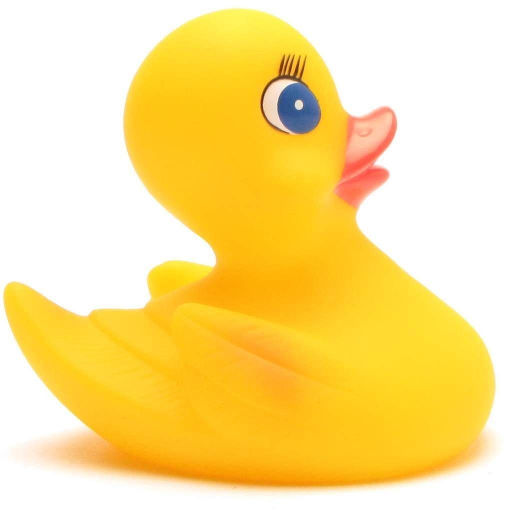 Spielzeug Badewannenspielzeug Duckshop Badespielzeug Quietscheentchen Lara gelb - Badeente