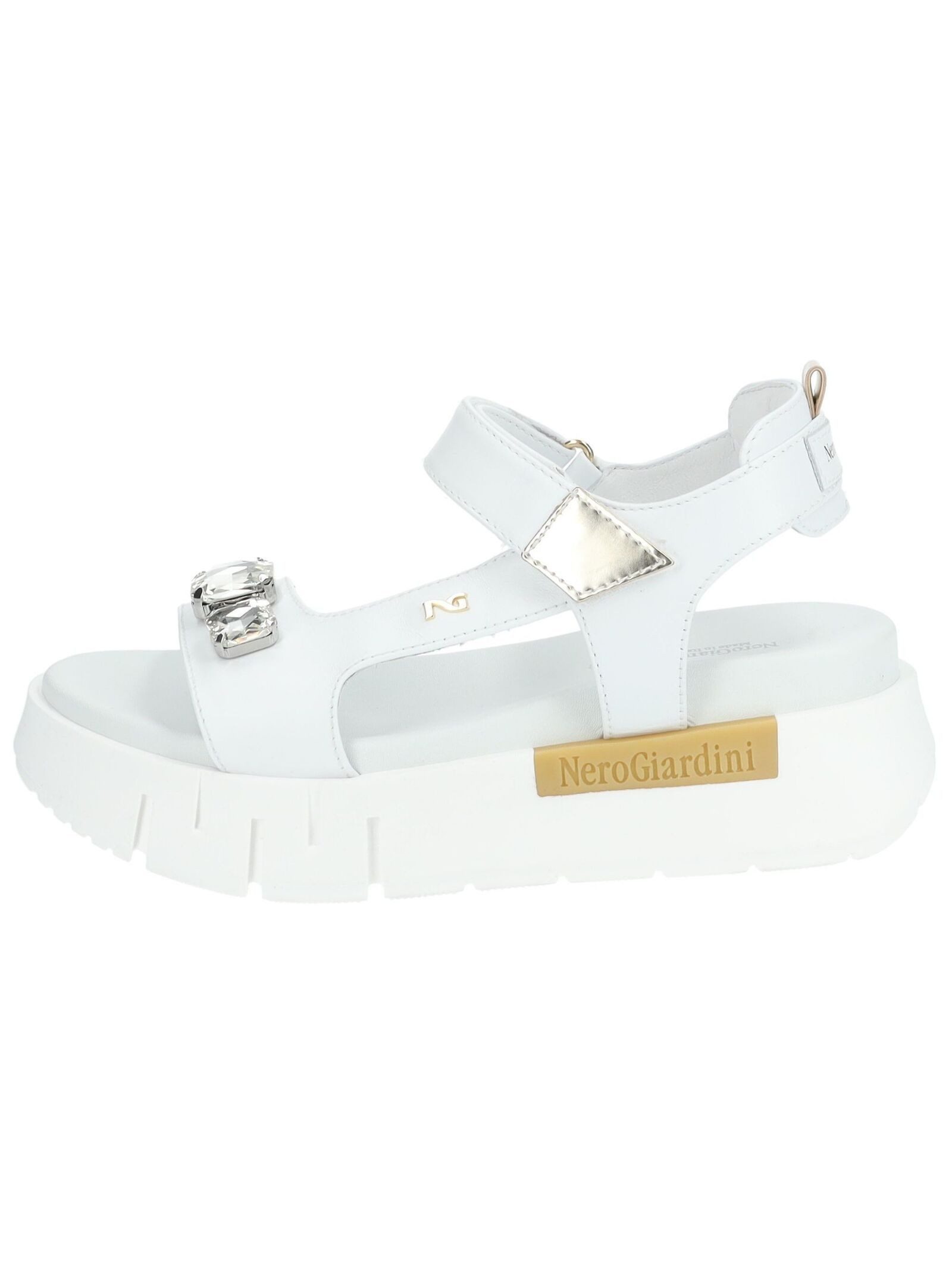 Nero Giardini Sandalen Leder/Textil Riemchensandalette günstig online kaufen