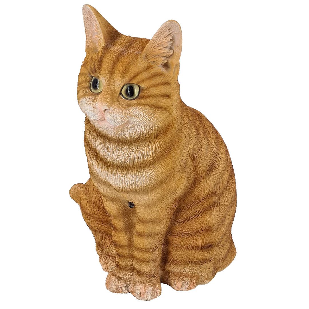 abc HOME Dekofigur Katze, Kunststoff, Bewegungsmelder günstig online kaufen