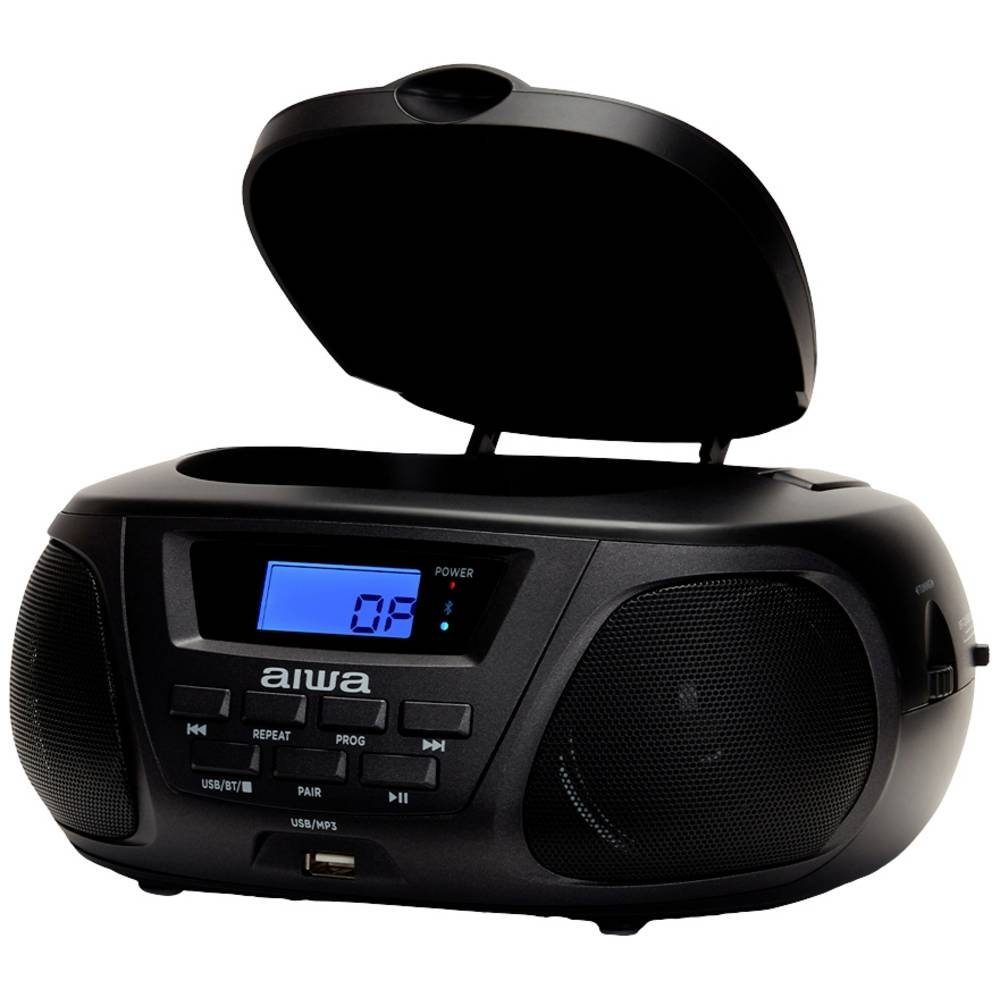Bluetooth Portables Radio mit MP3/USB AM/FM CD Aiwa Radio