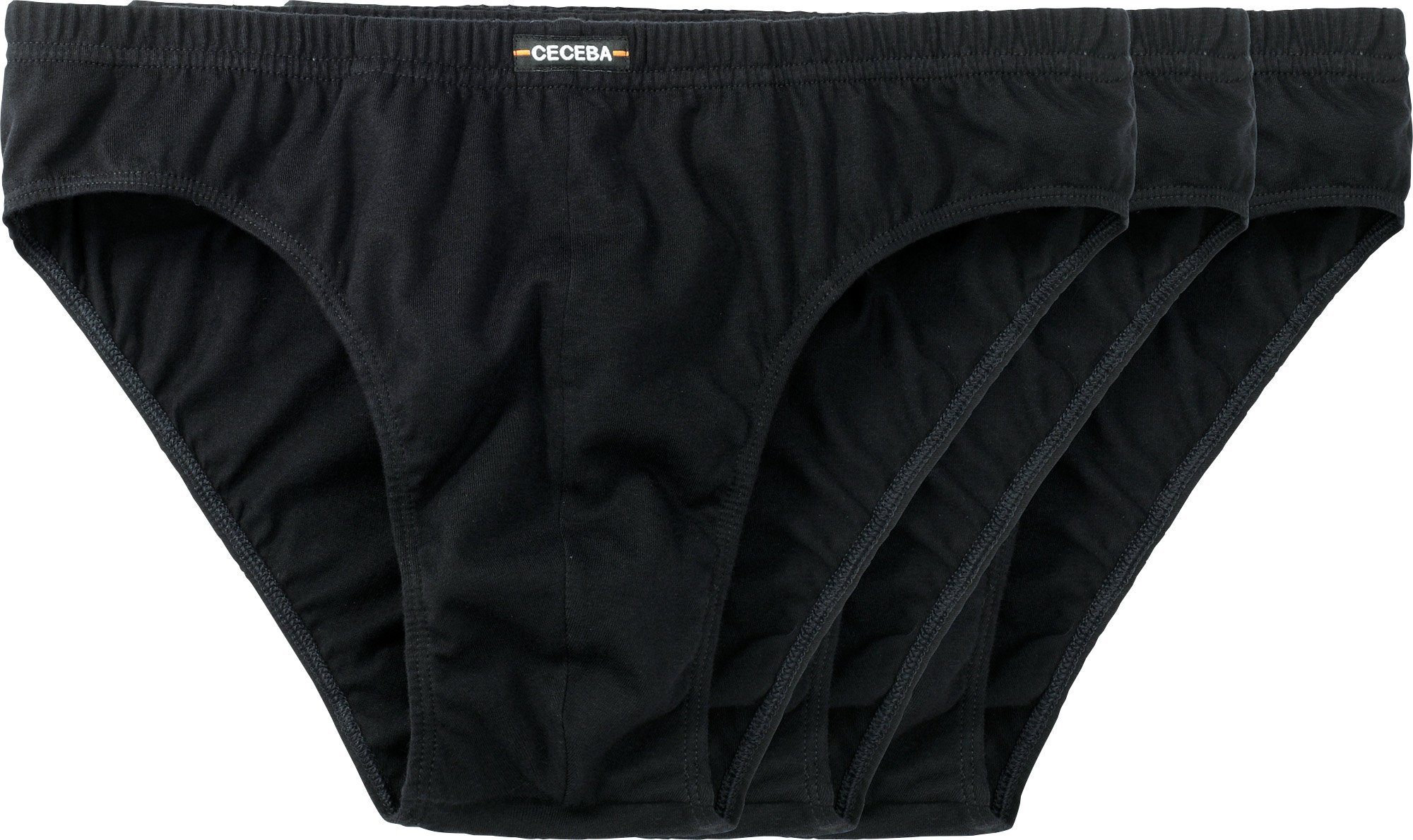 CECEBA Slip Bio Herren-Slip 3er-Pack Single-Jersey günstig online kaufen