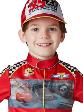 Rubie´s Kostüm Cars Lightning McQueen Kinderkostüm, Rennfahrerkostüm im bekannten 'Cars'-Look