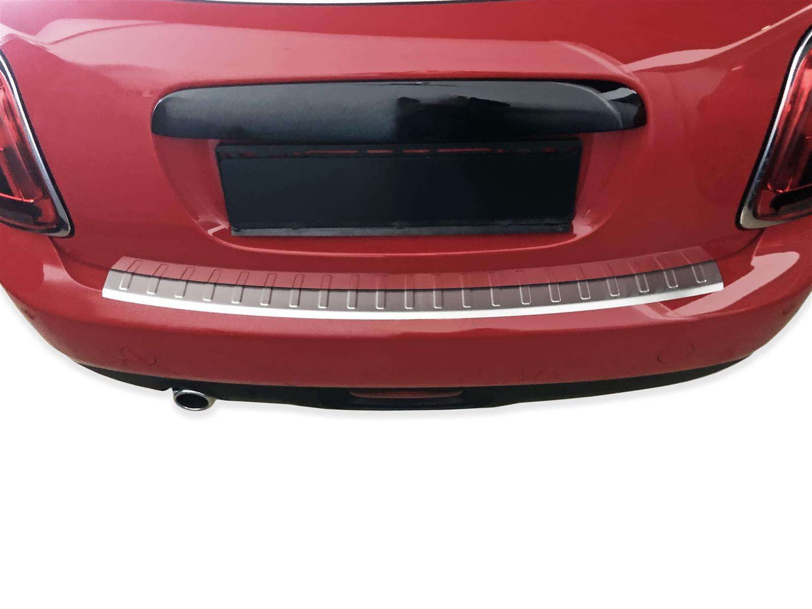RECAMBO Ladekantenschutz für MINI F55 F56 F57, ab 2014- Stoßstangenschutz, V2A rostfrei, Exklusive Optik, praktischer Schutz & perfekte Passform