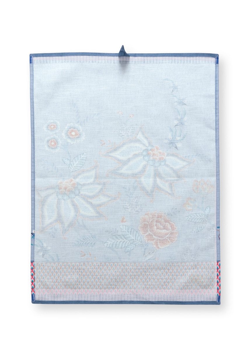PiP Studio Geschirrtuch Flower Festival Geschirrtuch Blue 50 x 70 cm günstig online kaufen