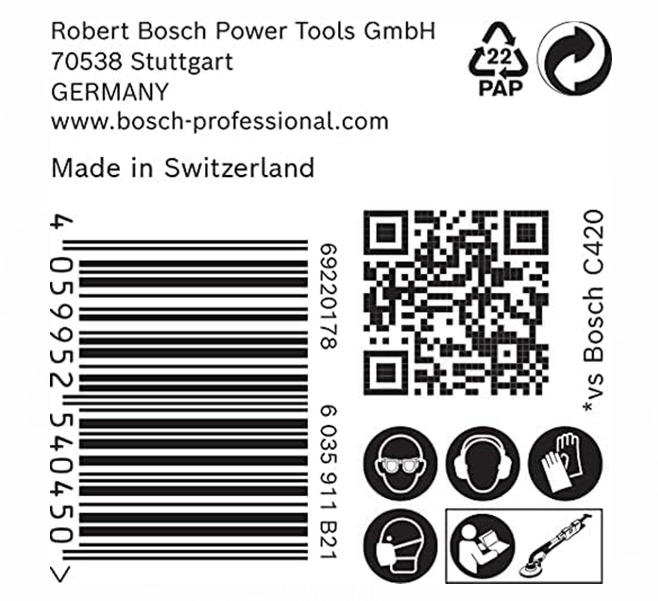 BOSCH Betonbohrer Bosch EXPERT SDS plus 6 x 50 x 115 mm 7X Hammerbohrer – Bild 3 von 3