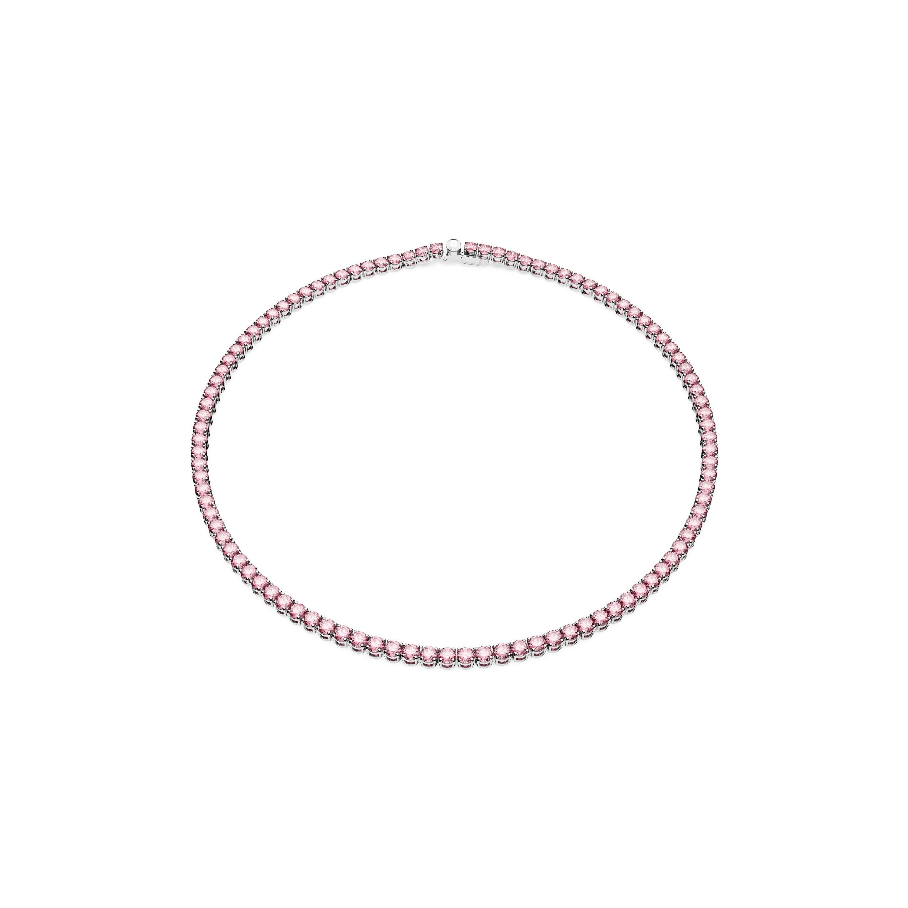 Swarovski Kette mit Anhänger silberfarb...