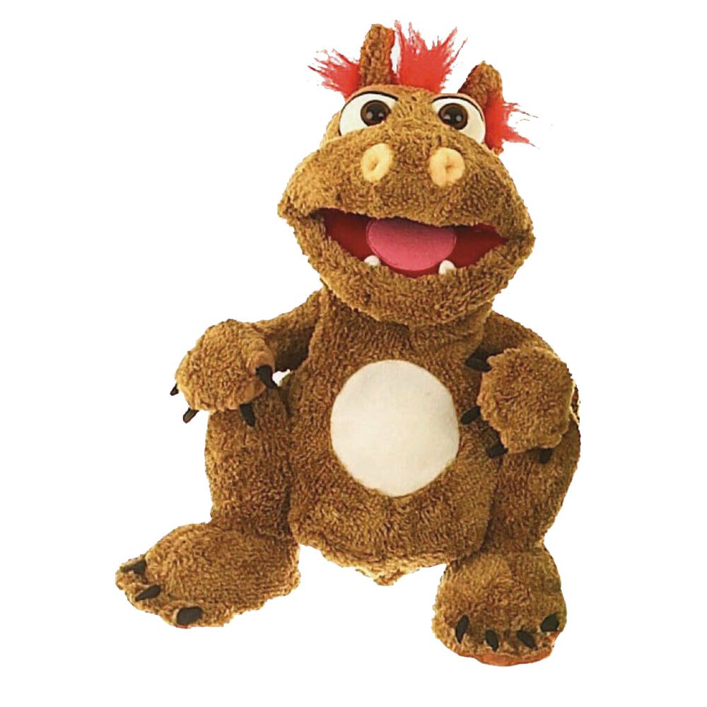 Living Puppets Handpuppe Living Puppets® Handpuppe Olli das Drachenbaby W220 (Packung), Sehr gut geeignet um Geschichten zu erzählen