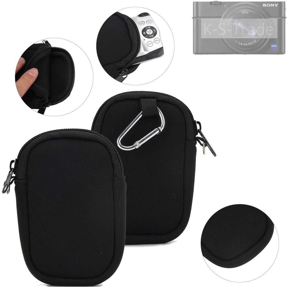 K-S-Trade Kameratasche für Sony RX100 Vll, Kameratasche Schutz-Hülle Kompaktkamera Tasche Travelbag sleeve