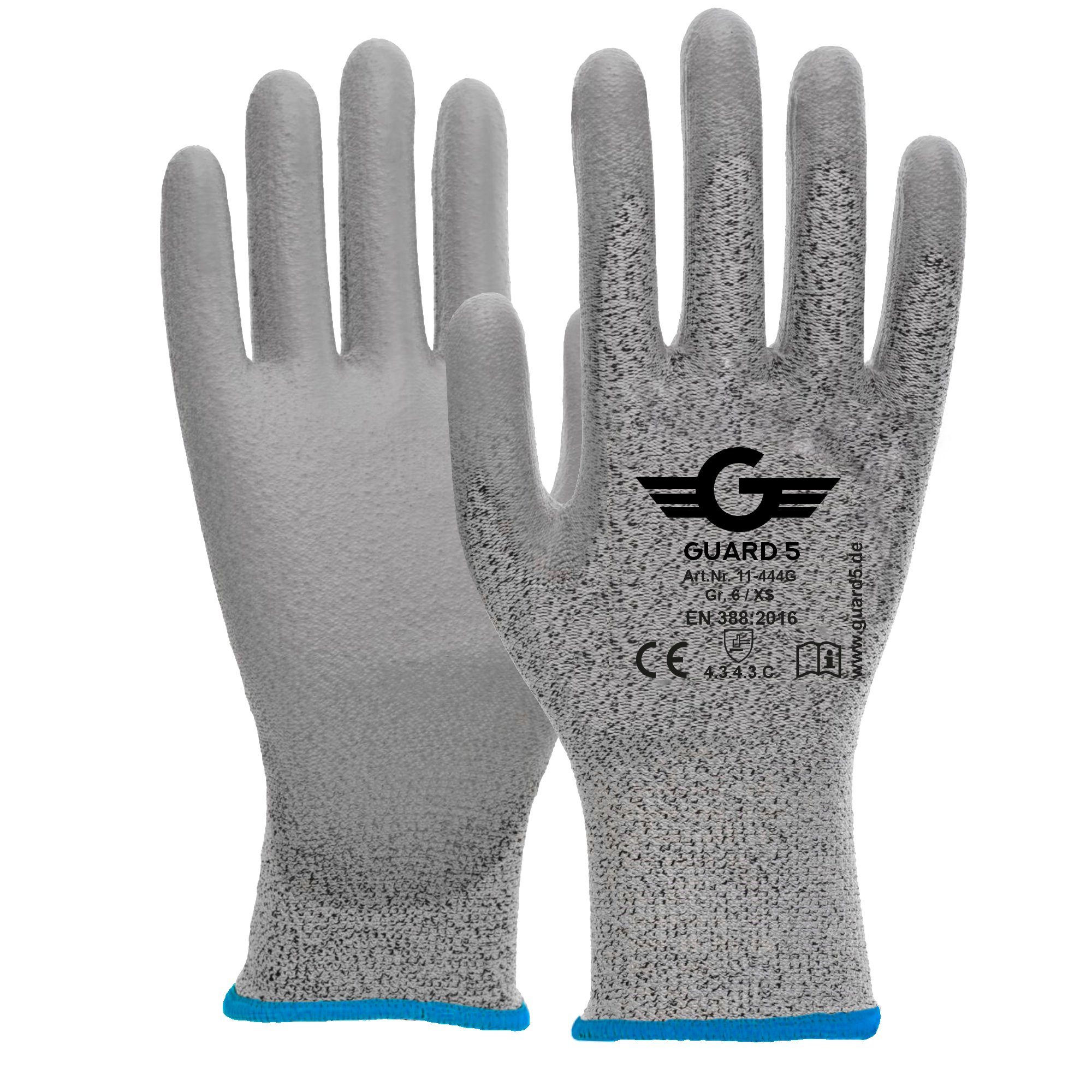 GUARD 5 Arbeitshandschuhe Schnittschutz - Schnittfeste Garten-Handschuhe Le günstig online kaufen