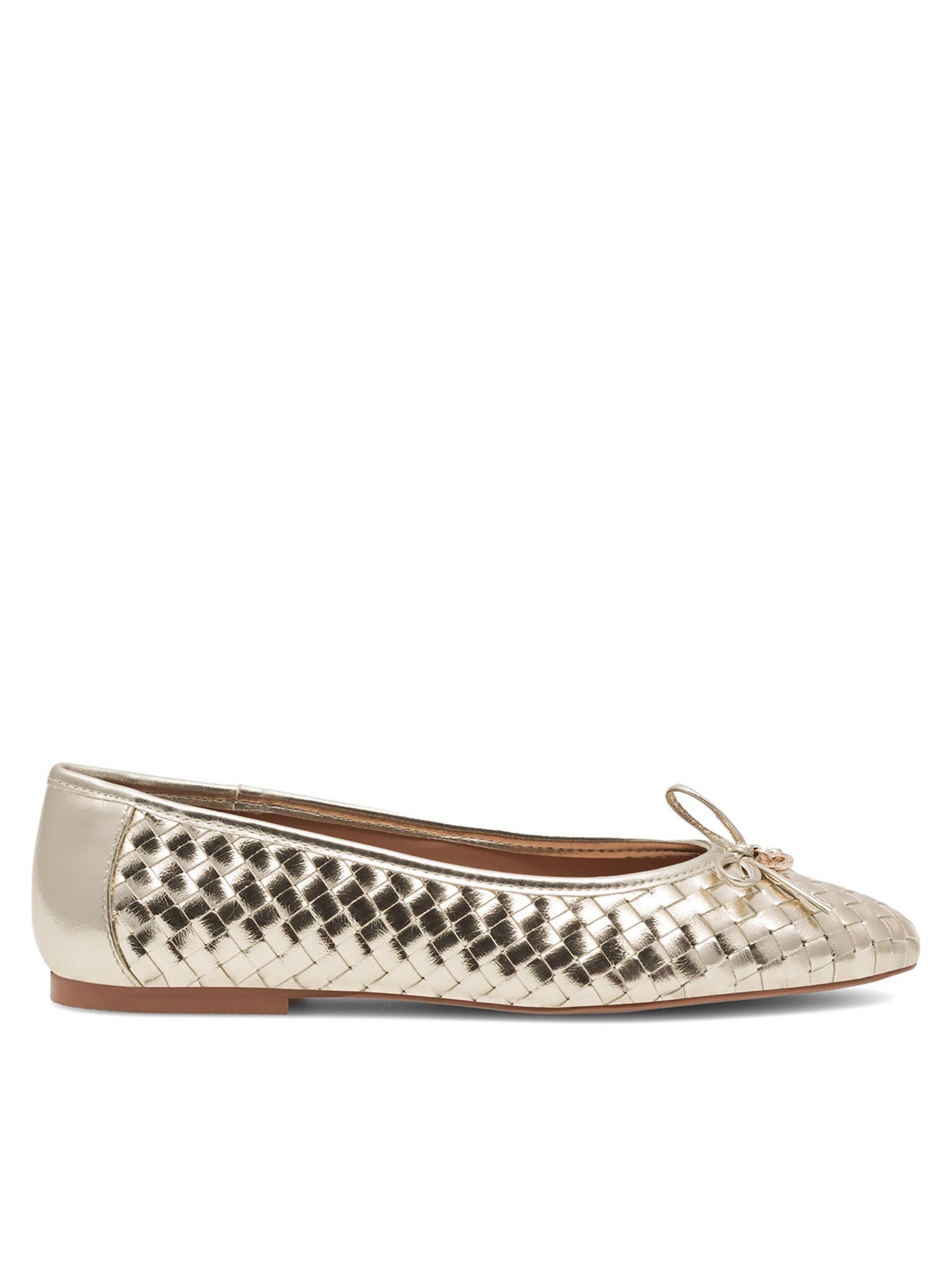 Nine West Ballerinas 123AL1260 Goldfarben Ballerina günstig online kaufen