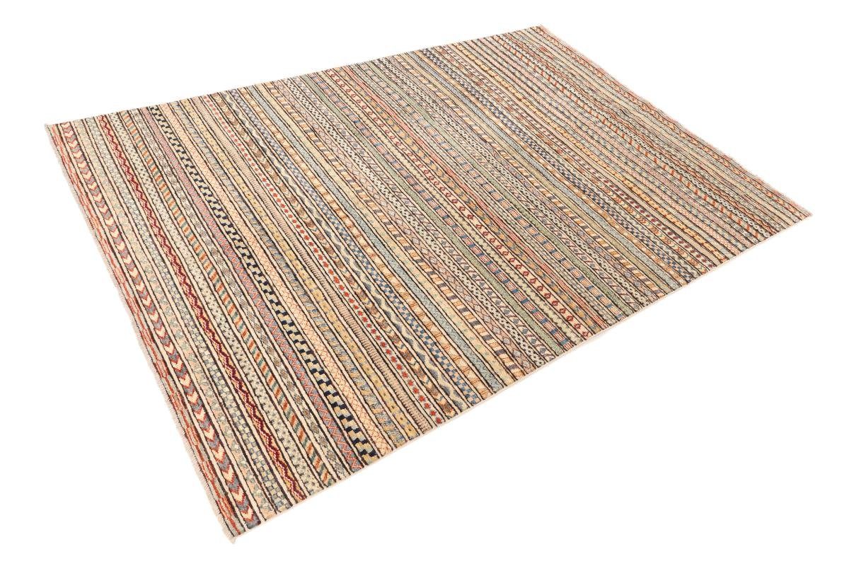 Orientteppich, Orientteppich Trading, Nain Handgeknüpfter Nimbaft 208x297 rechteckig, Höhe: 8 mm