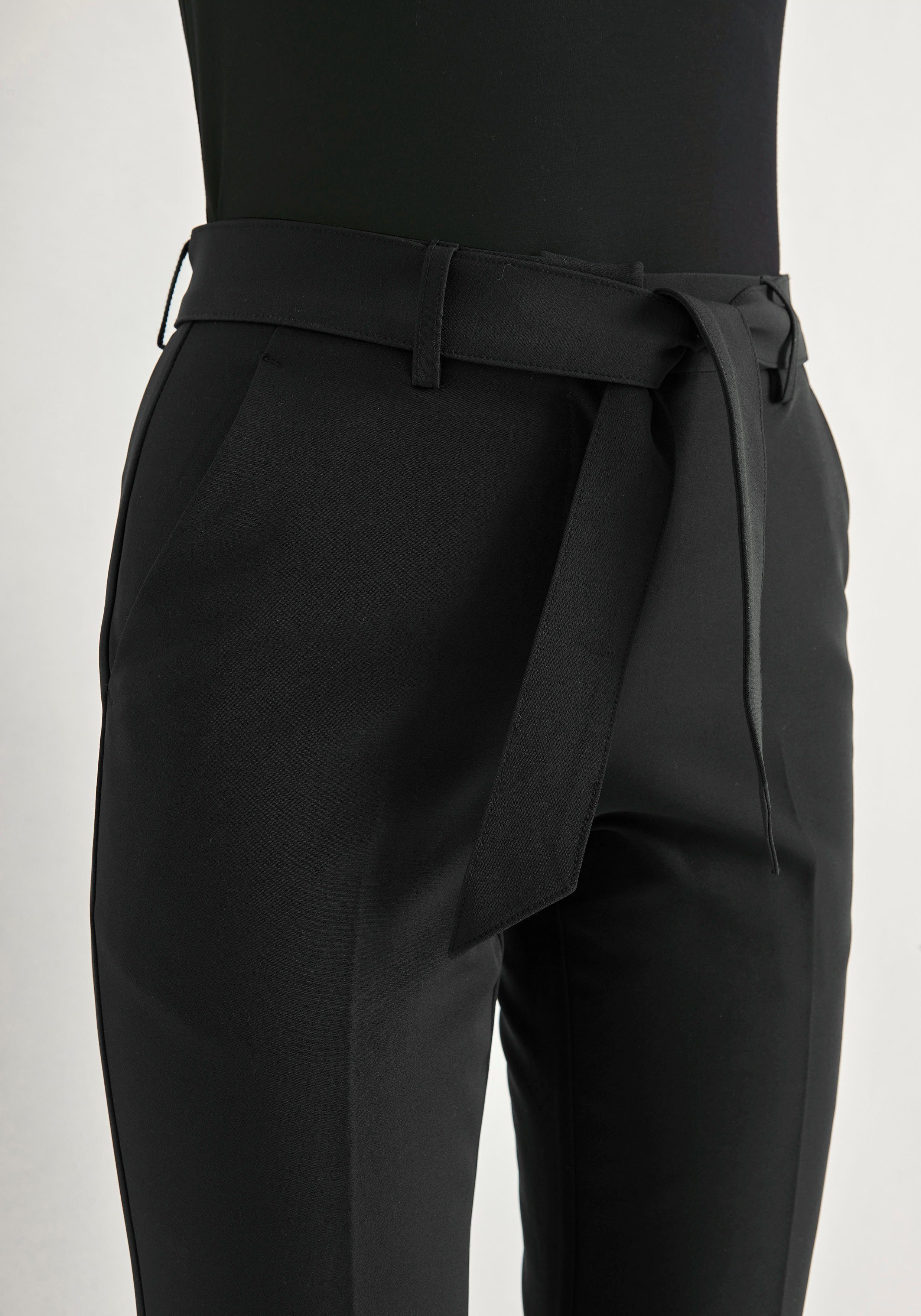 HECHTER PARIS Anzughose mit Bindegürtel