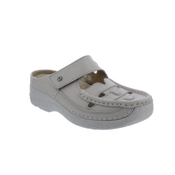 WOLKY Roll Clog, Talaria Floater leather, Offwhite, 0623471-120 Clog