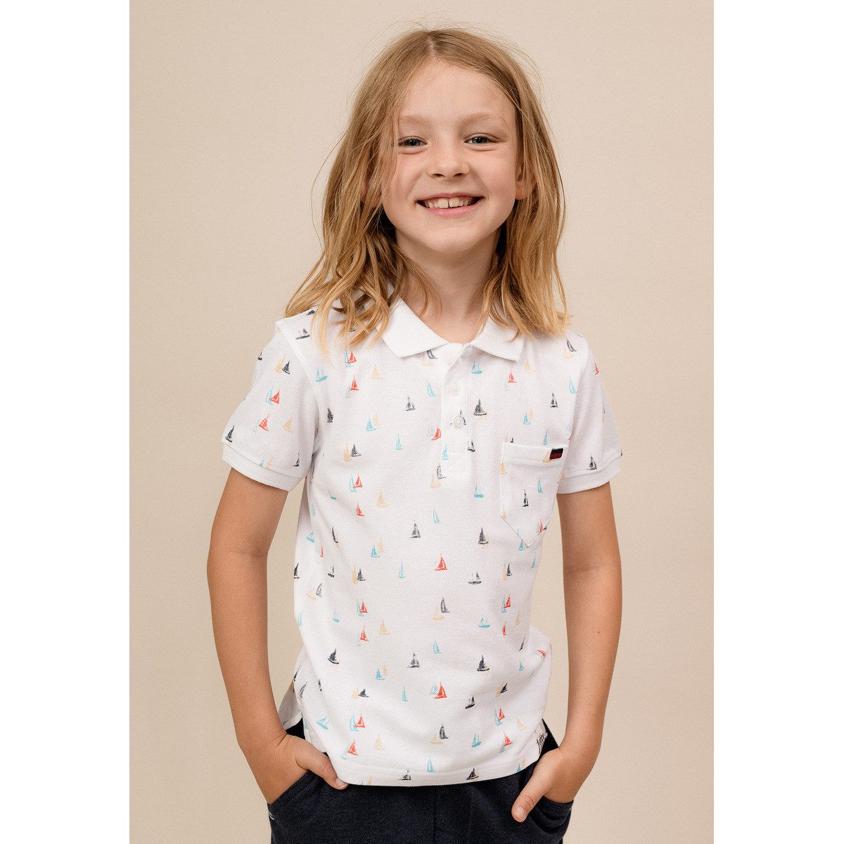 ebbe kids Poloshirt Nino Unisex Kinder T-Shirt, Shirt, Polo, Polohemd, Kragenshirt