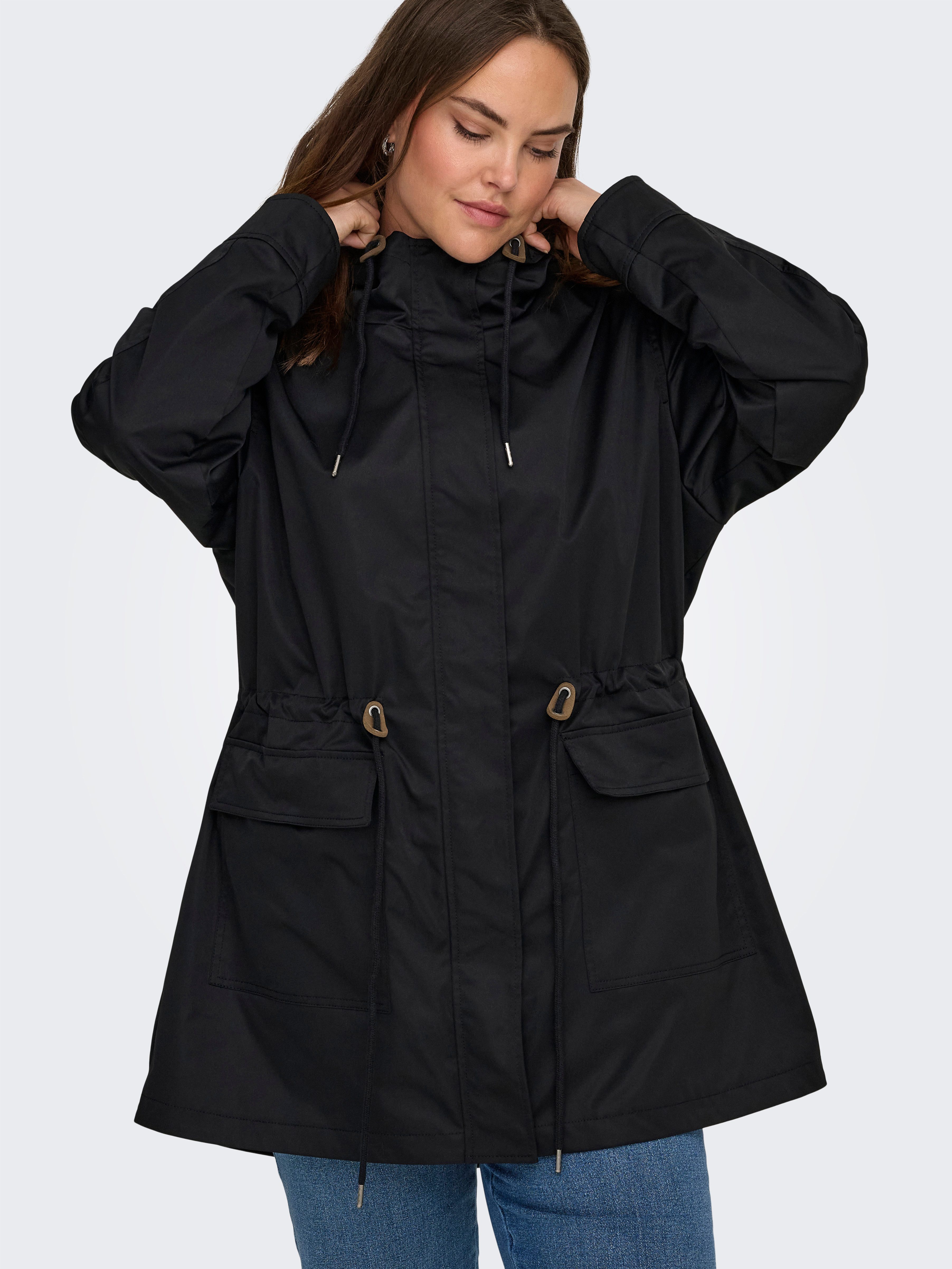 ONLY CARMAKOMA Regenmantel CARLOUISE PARKA LIFE OTW NOOS