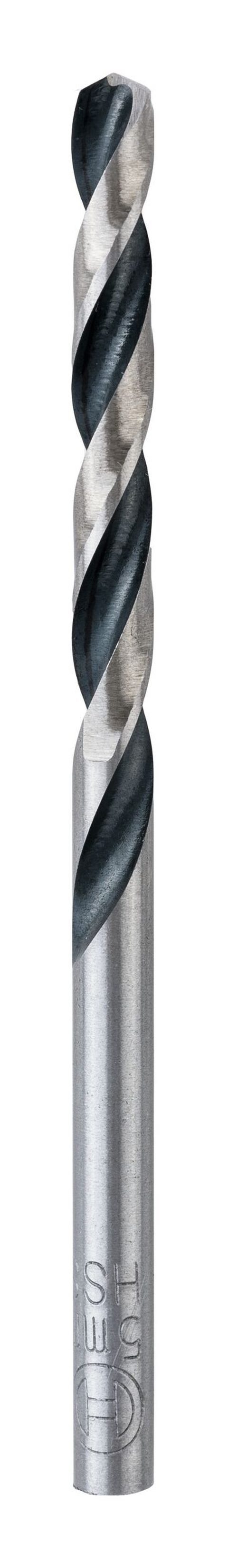 PointTeQ (10 - BOSCH Stück), HSS 338) Metallspiralbohrer mm (DIN 10er-Pack 5 - Metallbohrer,