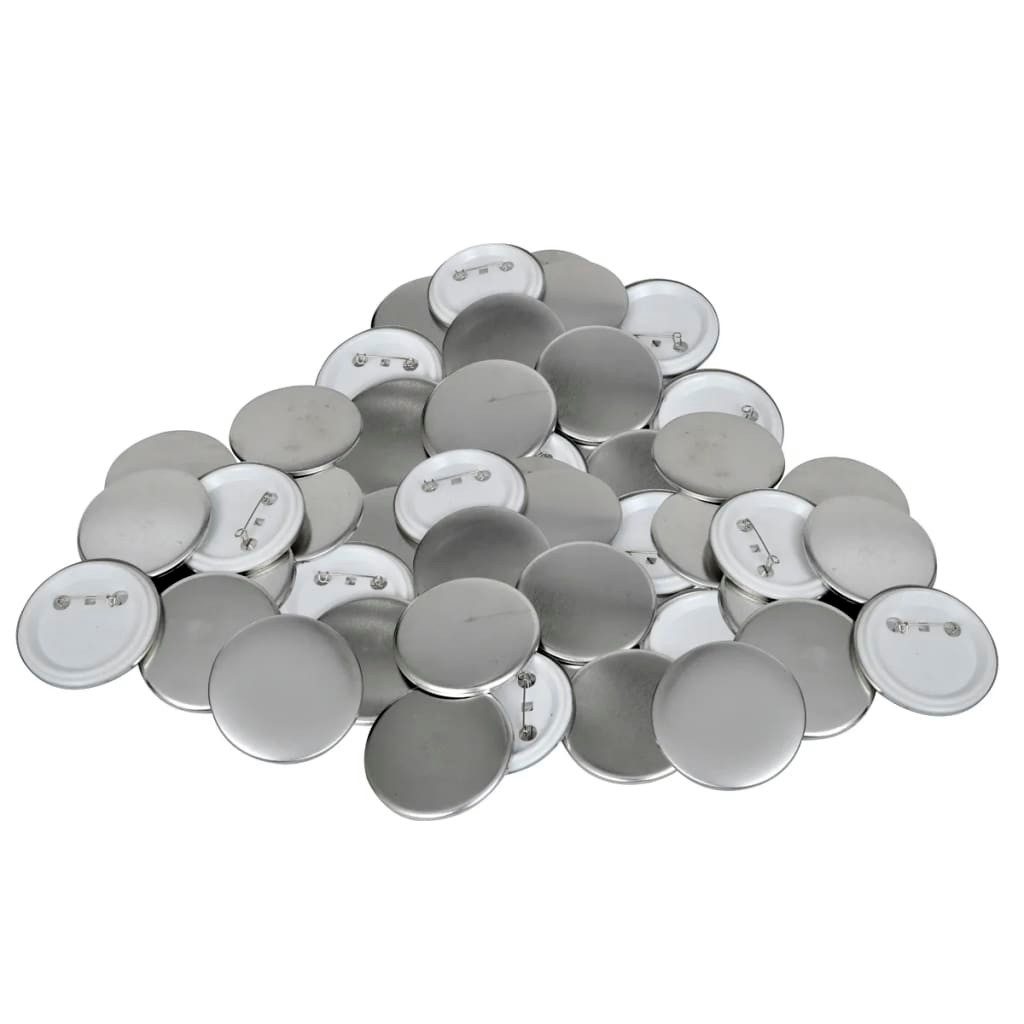 Button Set 500 Stk. Button-Teile 44 mm