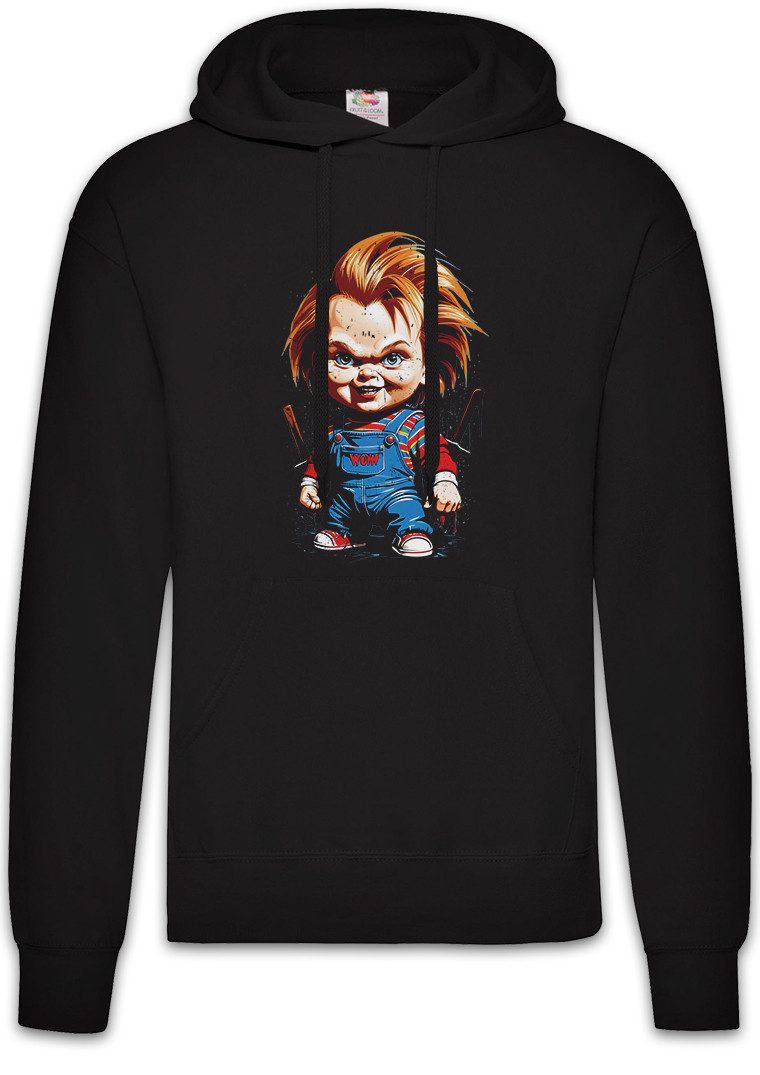 Urban Backwoods Hoodie Murderous Puppet Herren Hoodie Child's Mörderpuppe Chucky Play (1-tlg) Halloween Blood Bloody Blutig