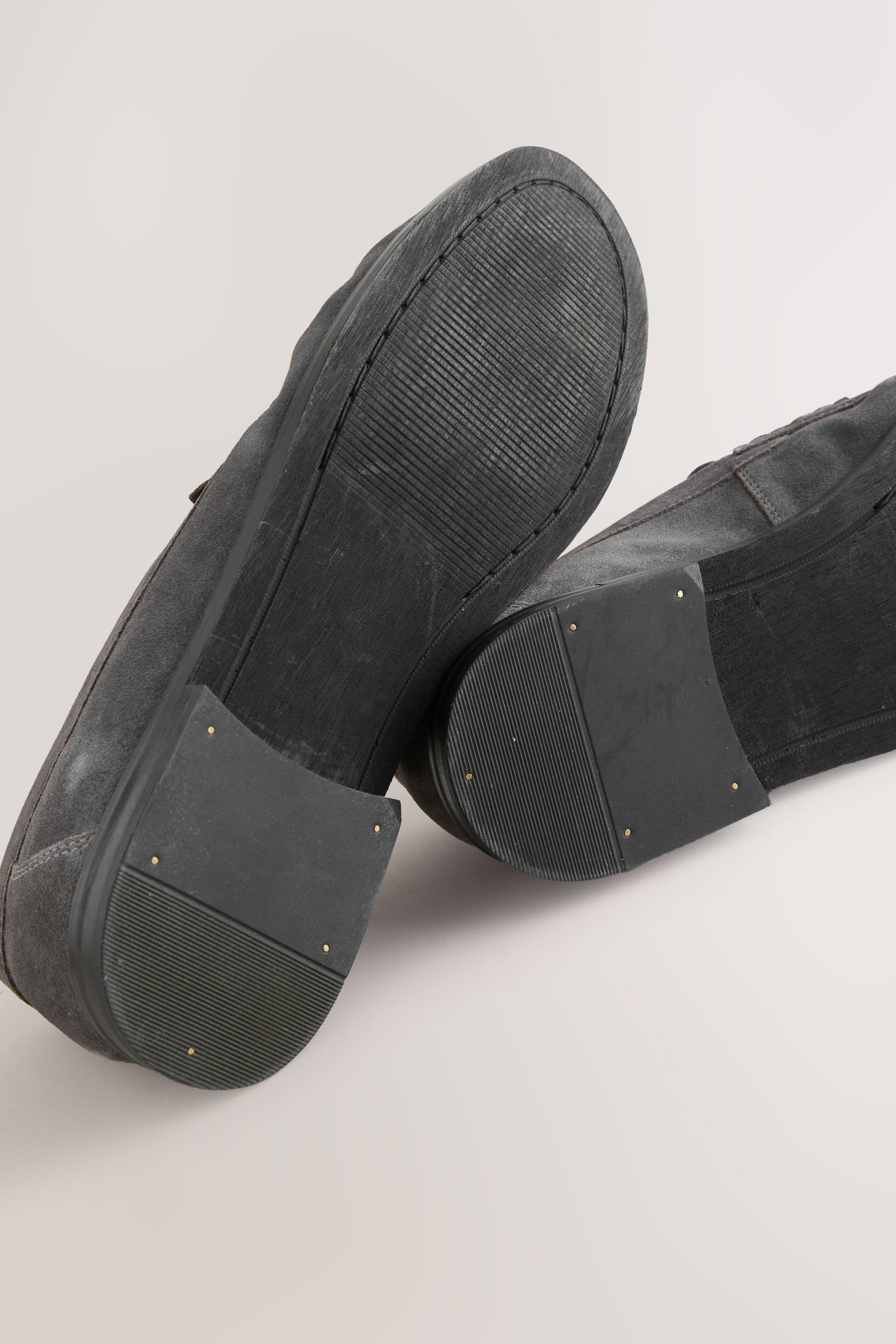 Next N. Premium Veloursleder-Pennyloafer Loafer (1-tlg)