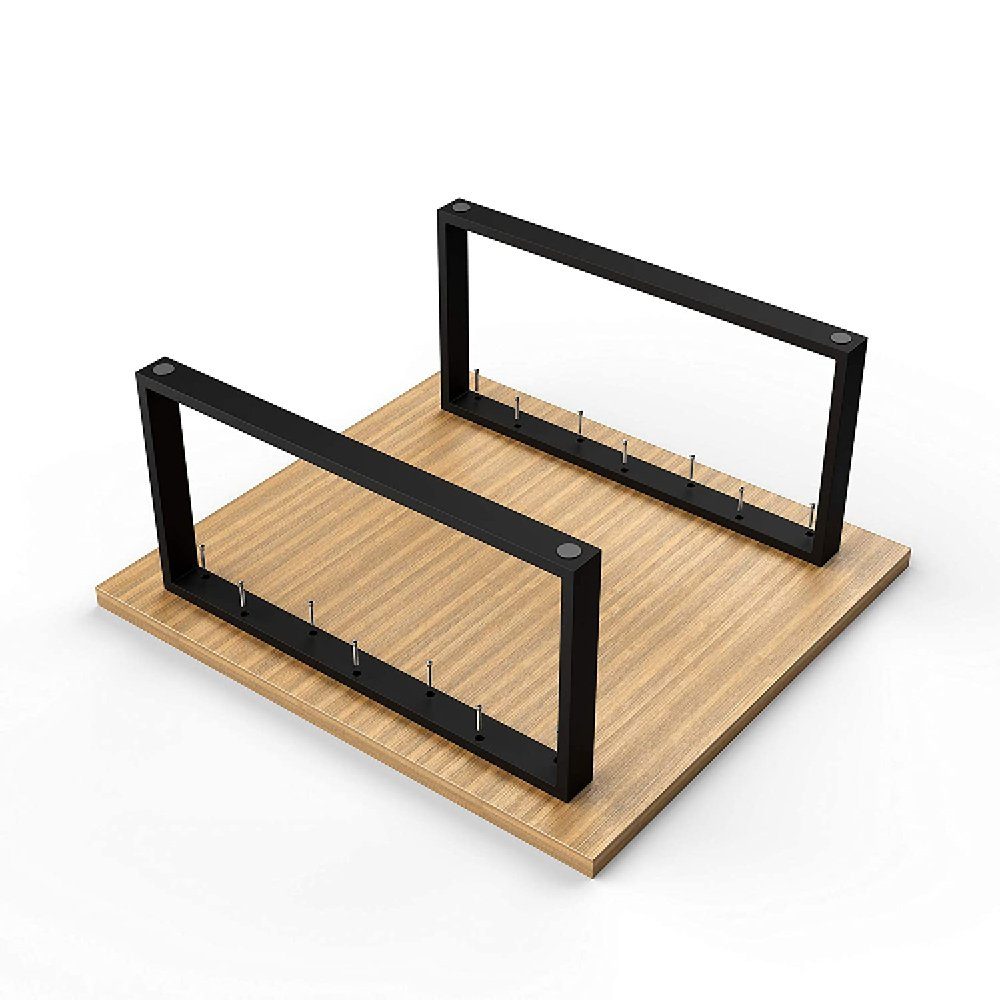 sossai® Tischgestell Couchtischkufen 50-80cm x 40cm günstig online kaufen