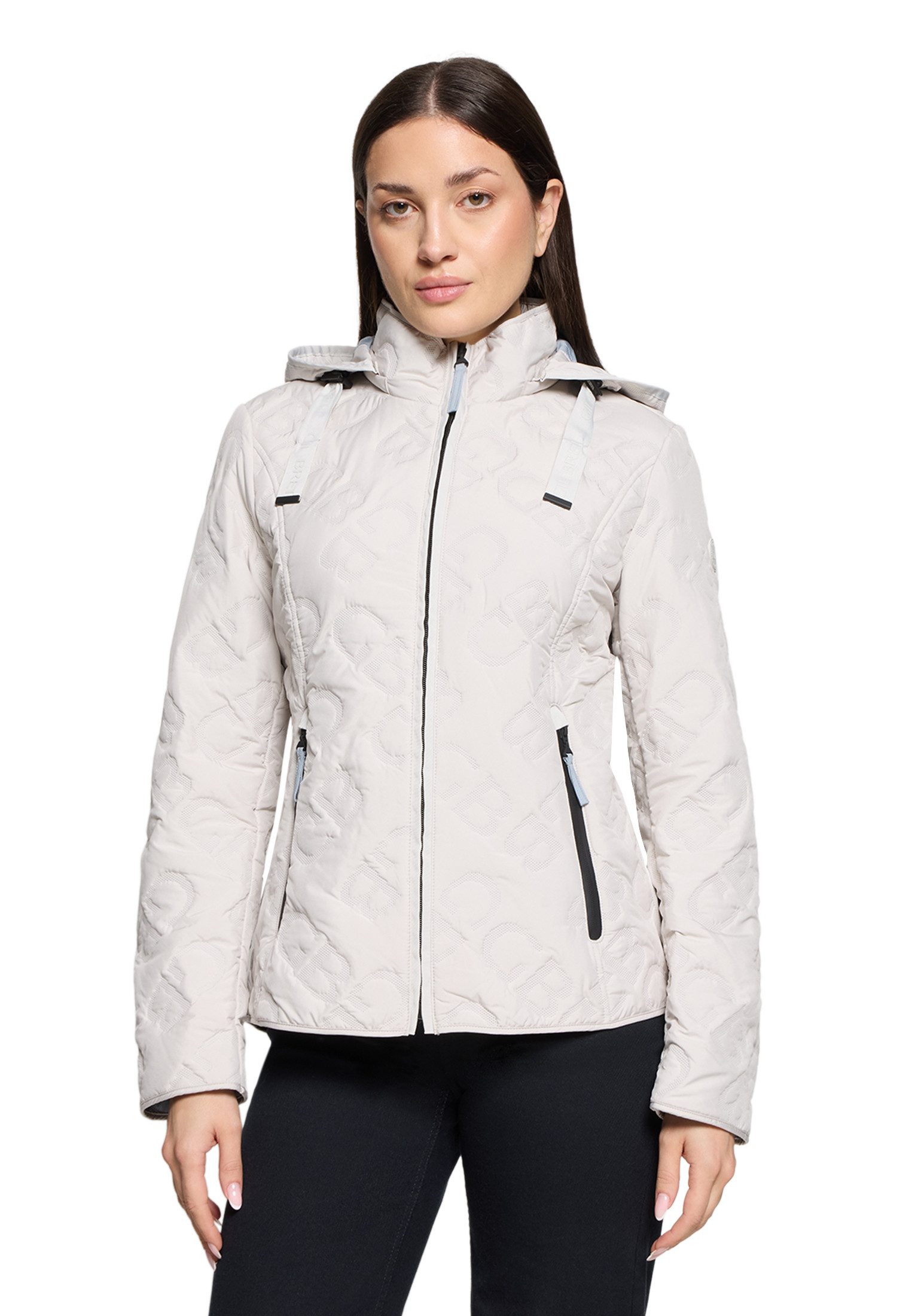 Gil Bret Outdoorjacke mit Strukturmuster