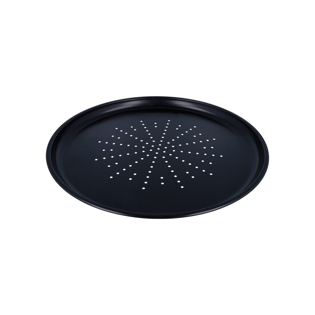 EUROHOME Pizzablech Ofenbackblech rund - Pizzaform - Pizzapfanne - Ofen Form - Backform, Karbonstahl, (1-St., Pizza Backblech Ø 33 cm), Pizzabackblech antihaft  – Bild 5 von 5