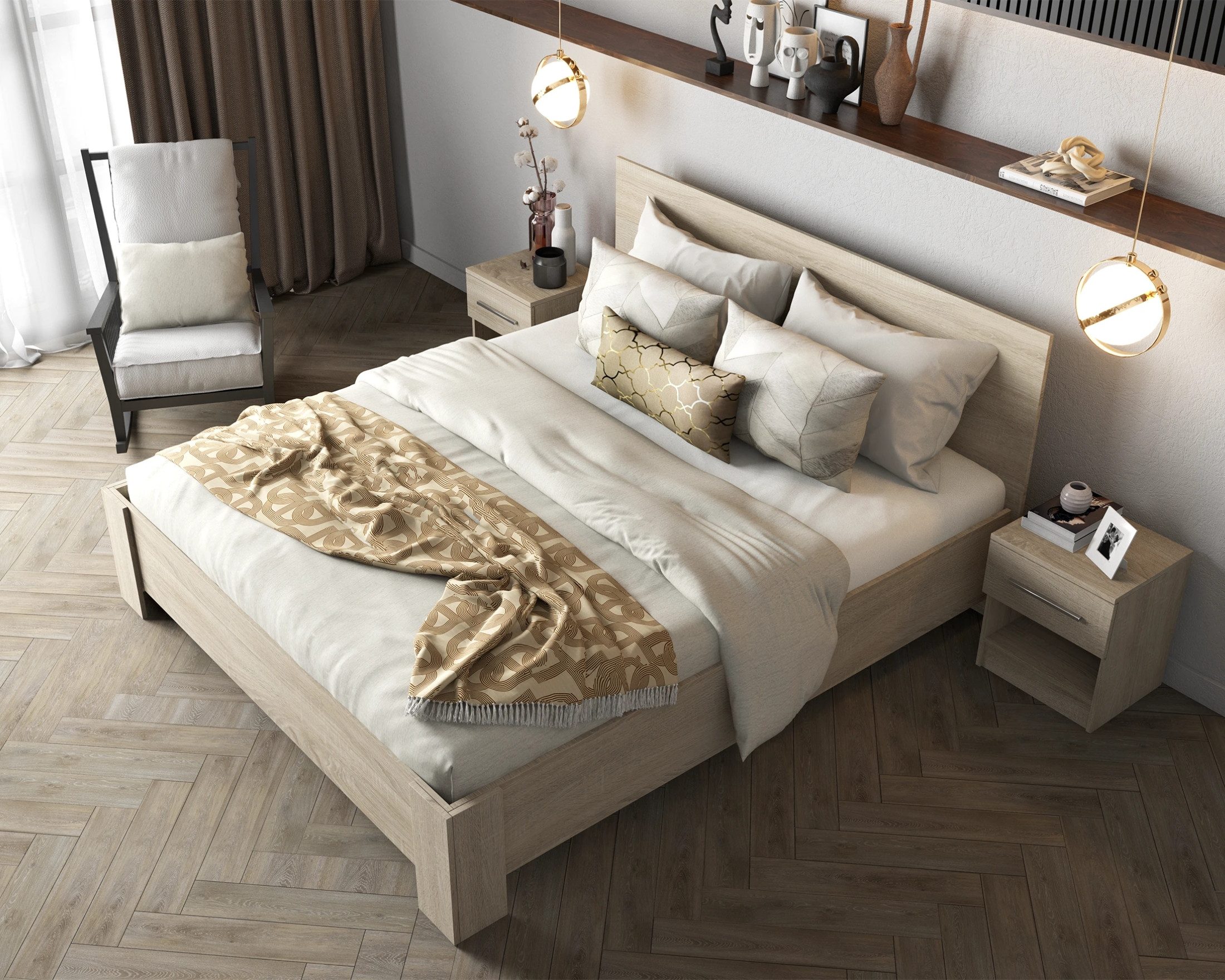 Deine Möbel 24 Bett SIMPLE 160x200 günstig online kaufen