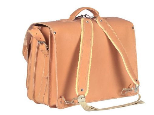 Ruitertassen Aktentasche »Classic Satchel«, 42 cm Lehrertasche mit 3 Fächern, auch als Rucksack zu tragen, dickes rustikales Leder