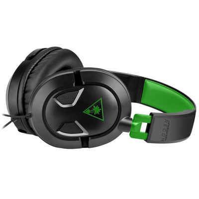 Turtle Beach Over-Ear Stereo Gaming-Headset "Recon 50X", Schwarz/Grün Gaming-Headset (Mikrofon abnehmbar)