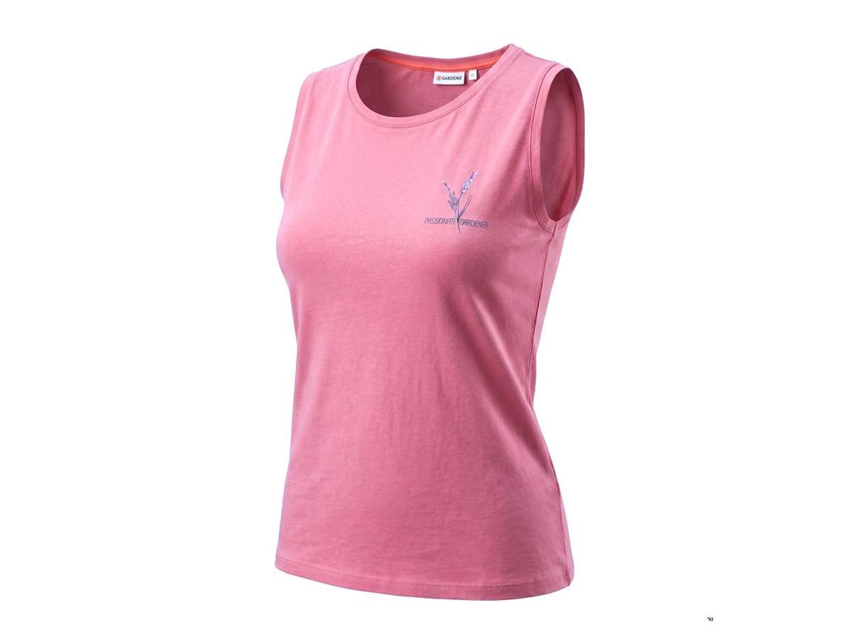 GARDENA T-Shirt mit Print Rundhals lockere Passform Lantara Gr. L Mit LENZING™ ECOVERO™ Fasern aus erneuerbaren Holzquellen
