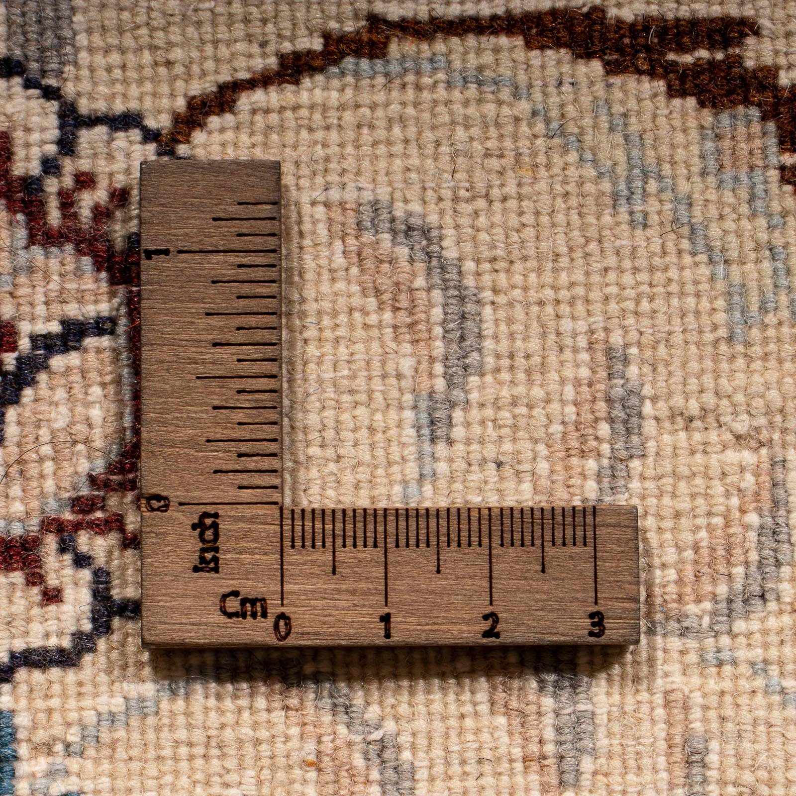 Nain 127 cm morgenland, - mit mm, - Wohnzimmer, beige, - Einzelstück Perser 10 - Höhe: 211 Orientteppich Handgeknüpft, Royal Zertifikat x rechteckig,