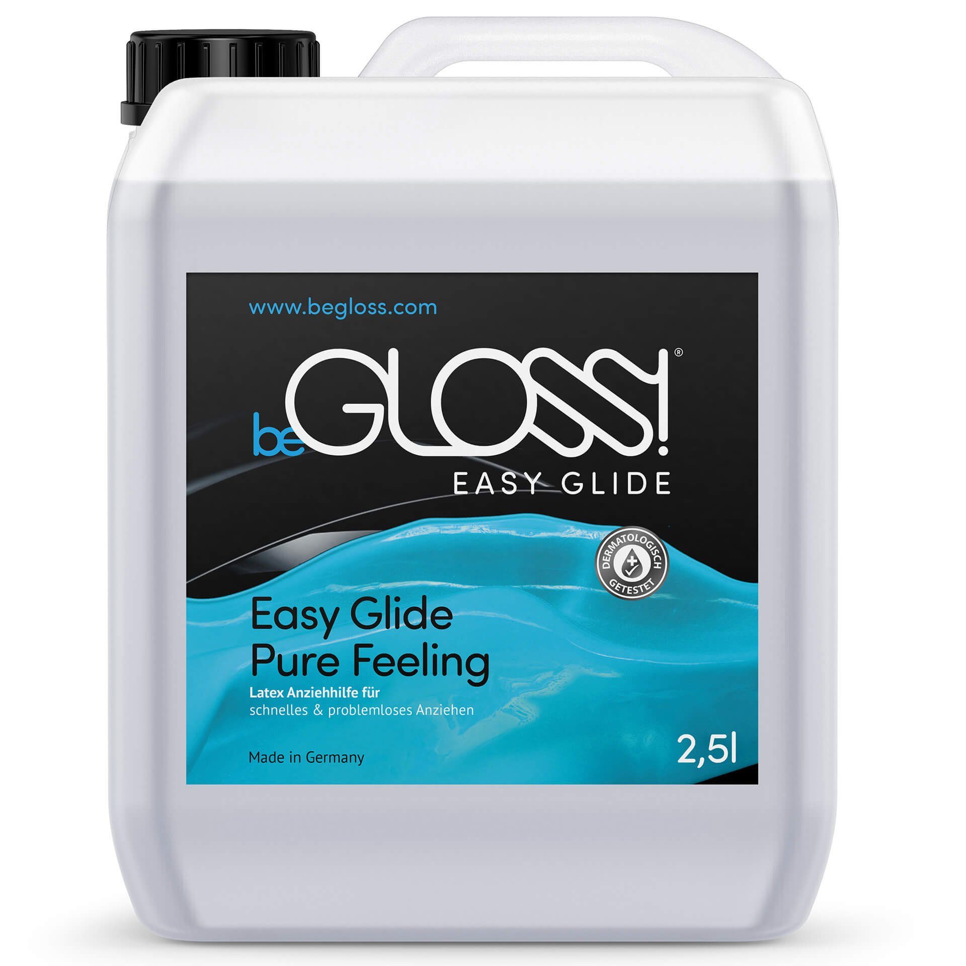 Gleitgel Latex Pflege & Anziehhilfe für Latex Kleidung Dermatologisch getestet