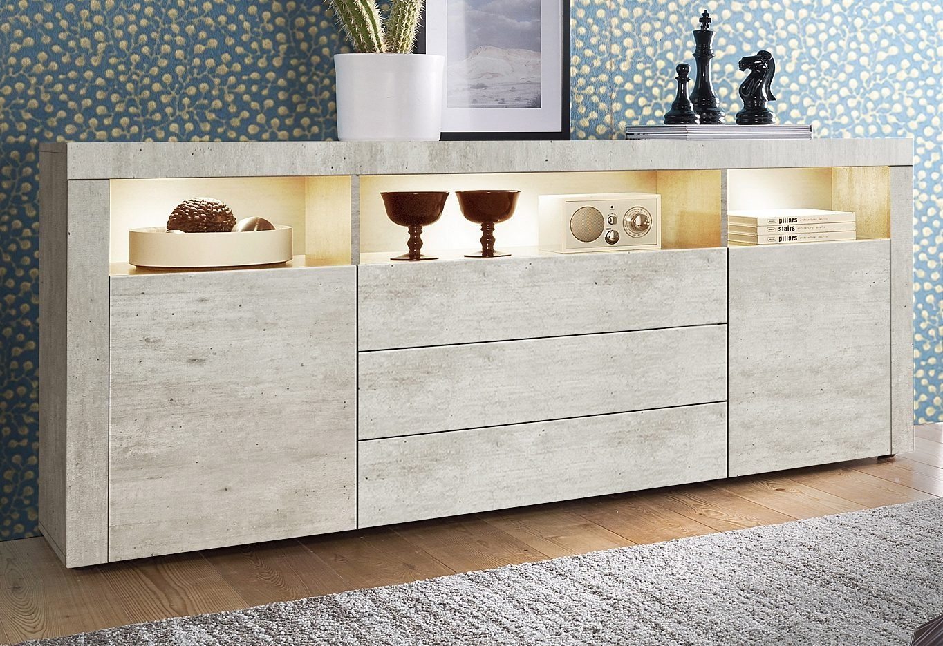 borchardt Мебель Sideboard Santa Fe, Breite 166 cm