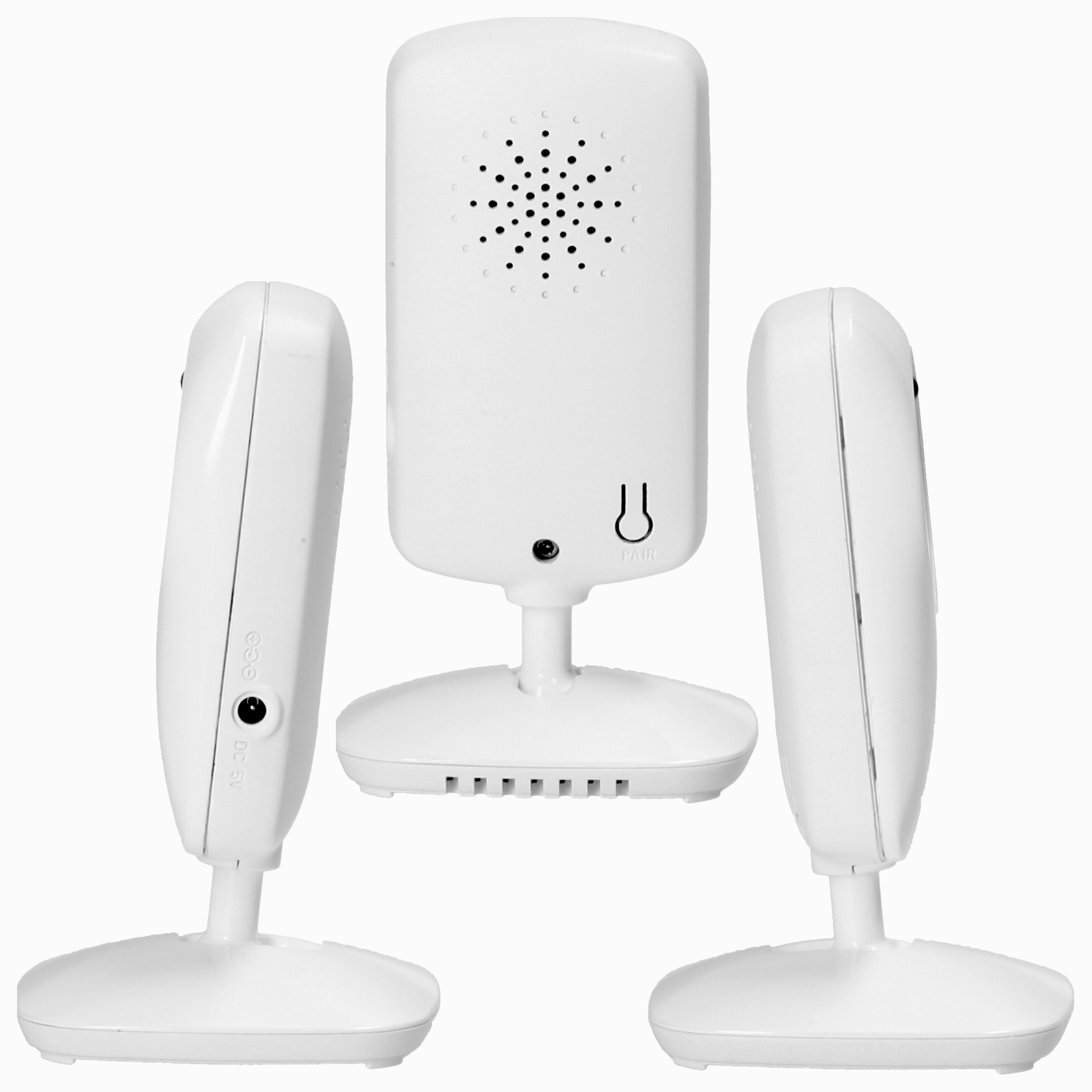 Alecto Video-Babyphone DVM-64C, Zusätzliche Kameraeinheit in Weiß/Taupe für unser DVM-64