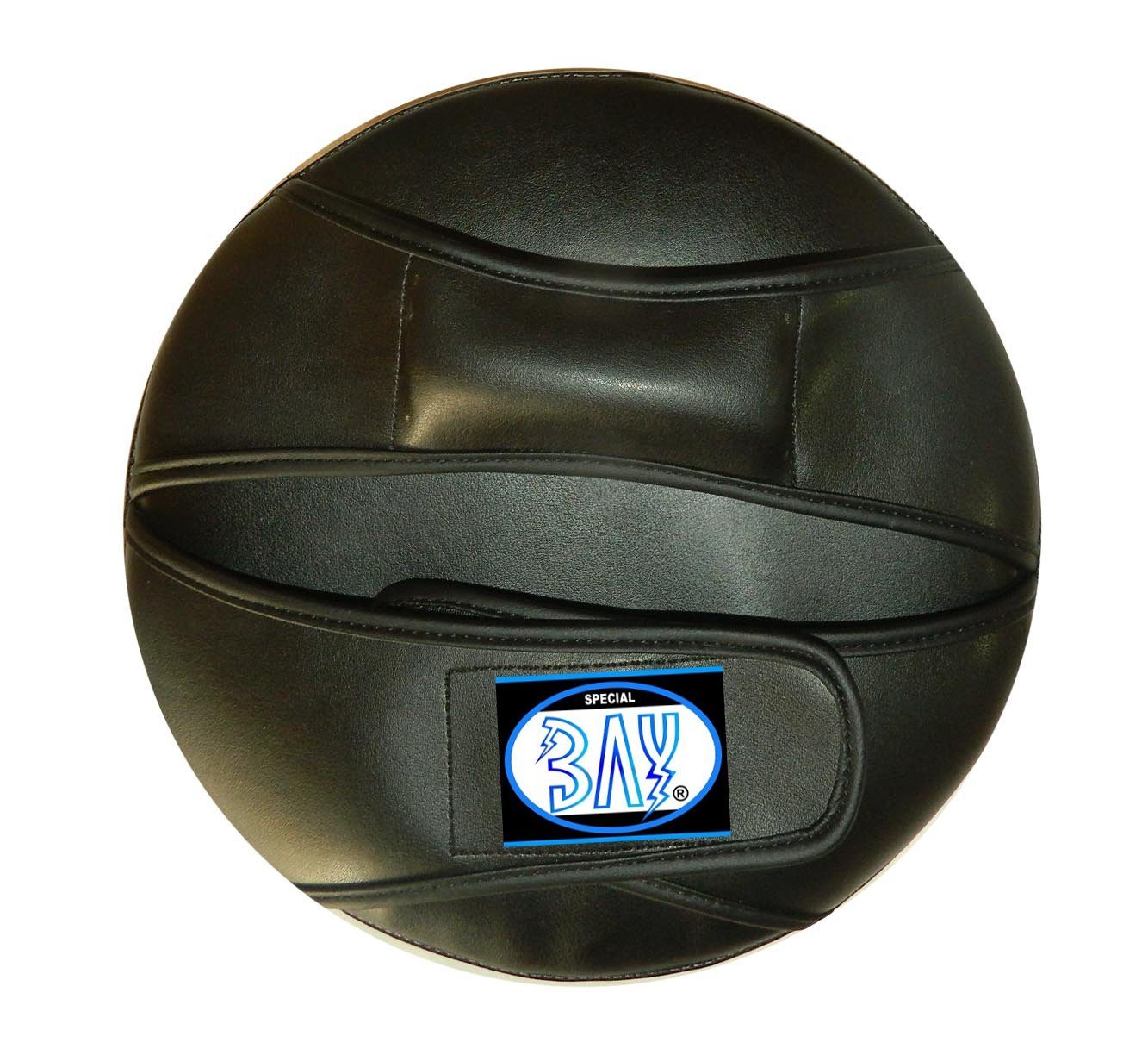 BAY-Sports Boxsack Tellerpratzen Multi Funk Rund Handpratzen Schlagplolster Schlagkissen (Kinder und Erwachsene, 1 Paar), Krav Maga Karate Taekwondo Kickboxen Kampfsport