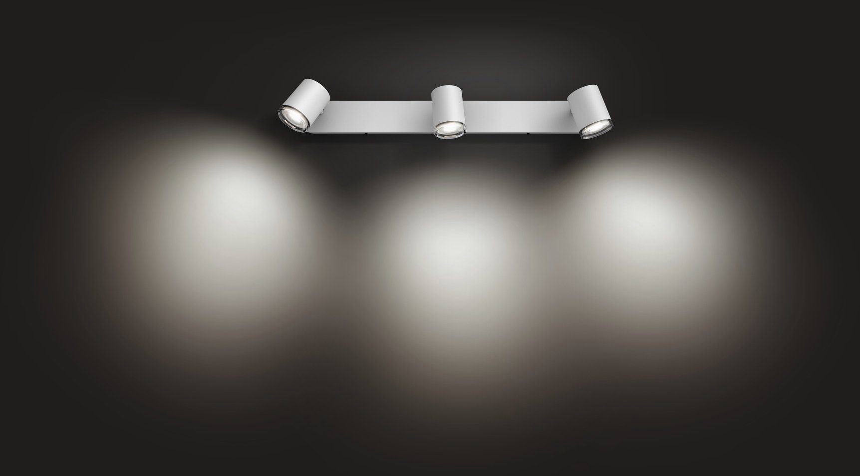 Philips Hue LED Flutlichtstrahler Adore, Leuchtmittel wechselbar, Dimmfunktion, Warmweiß