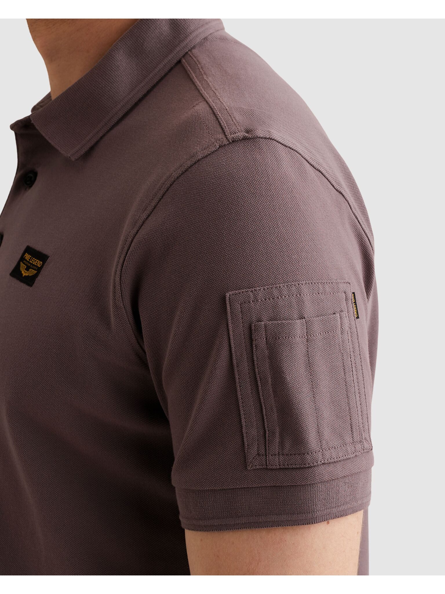 PME LEGEND Poloshirt mit Logostickerei – Bild 4 von 5