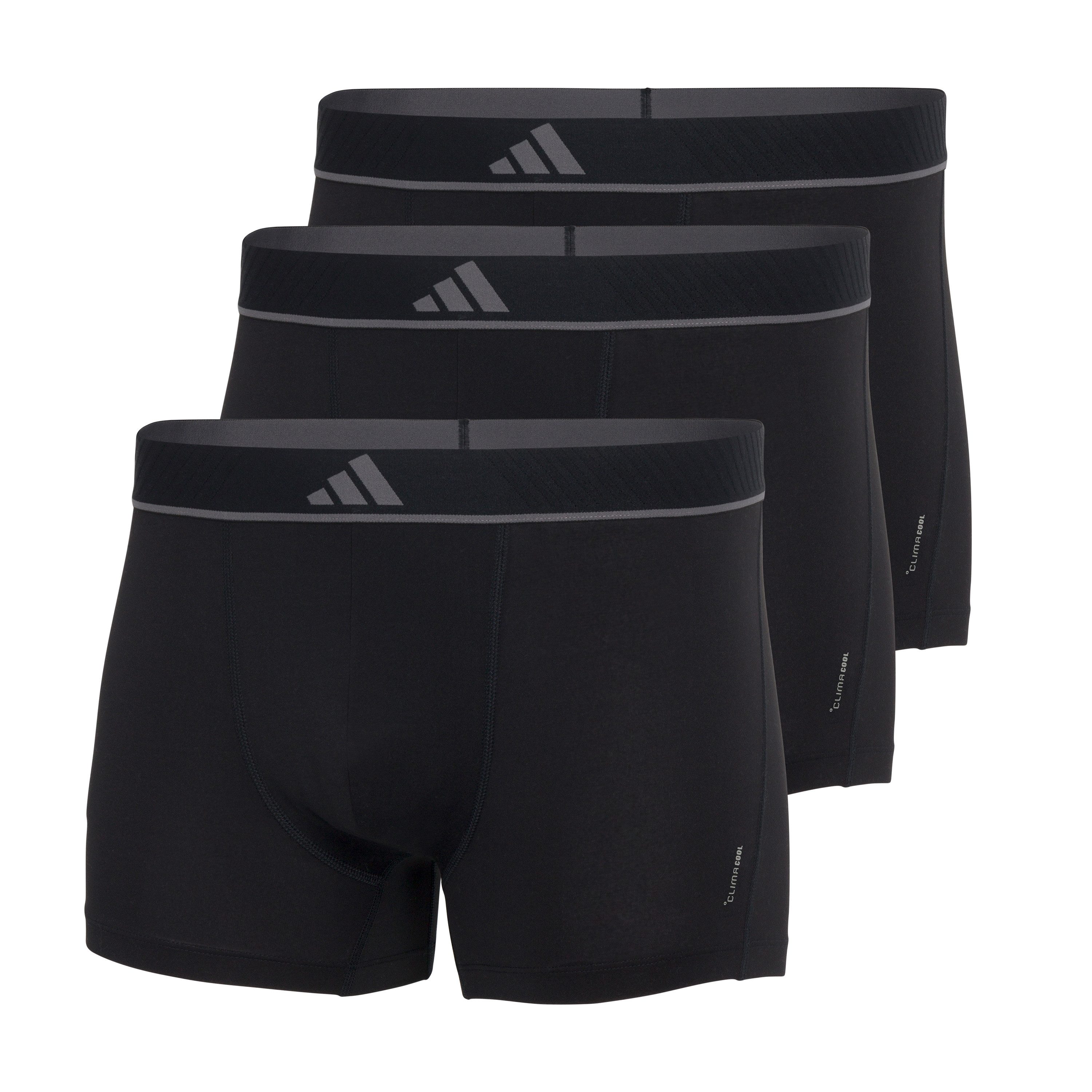 adidas Sportswear Trunk Active Micro Flex (3er Pack) elastischer Bund, weich, Mikrofaser, ohne Eingriff