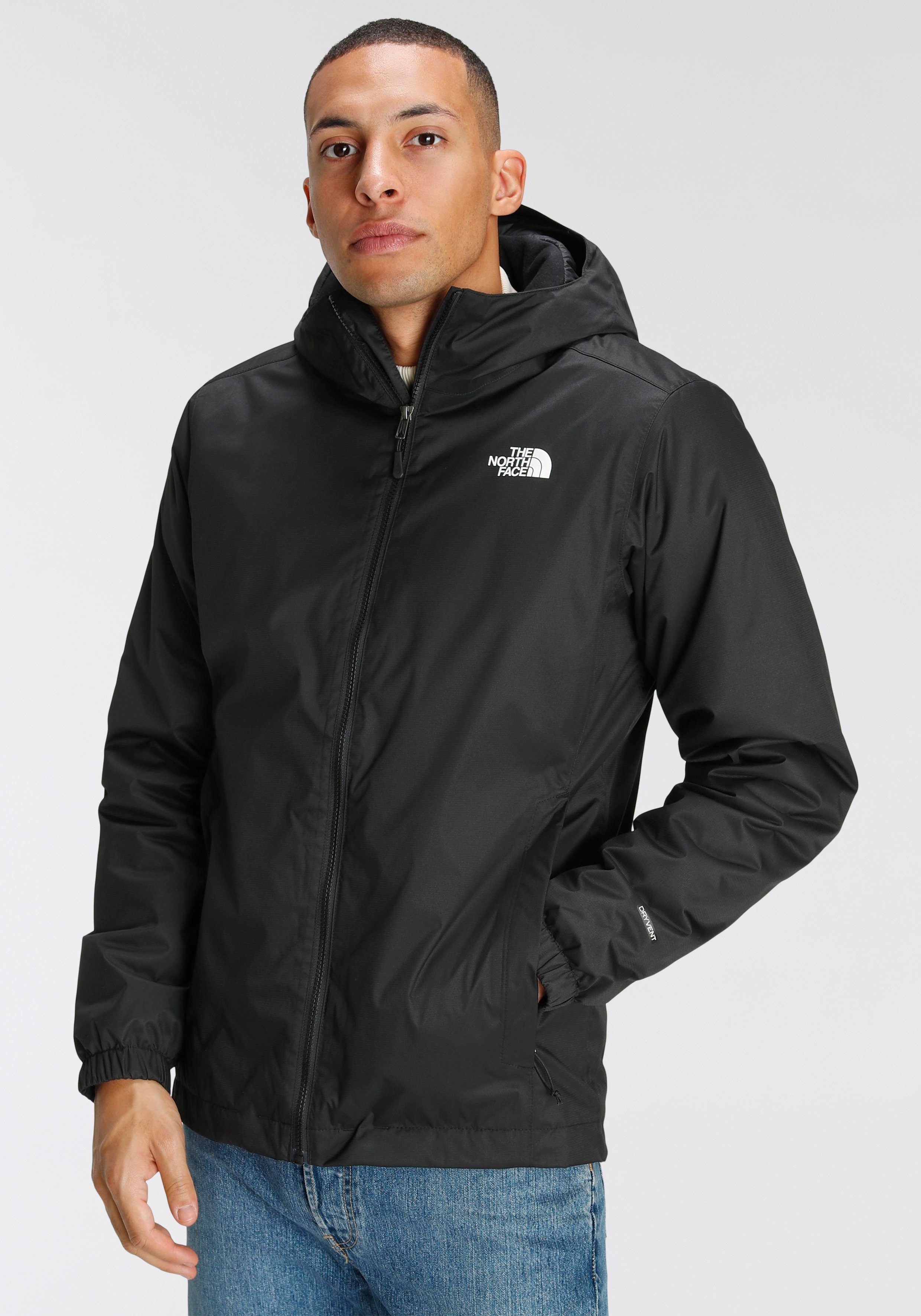 windabweisend Face wasserdicht, The QUEST M schwarz INSULATED und atmungsaktiv Funktionsjacke JACKET North