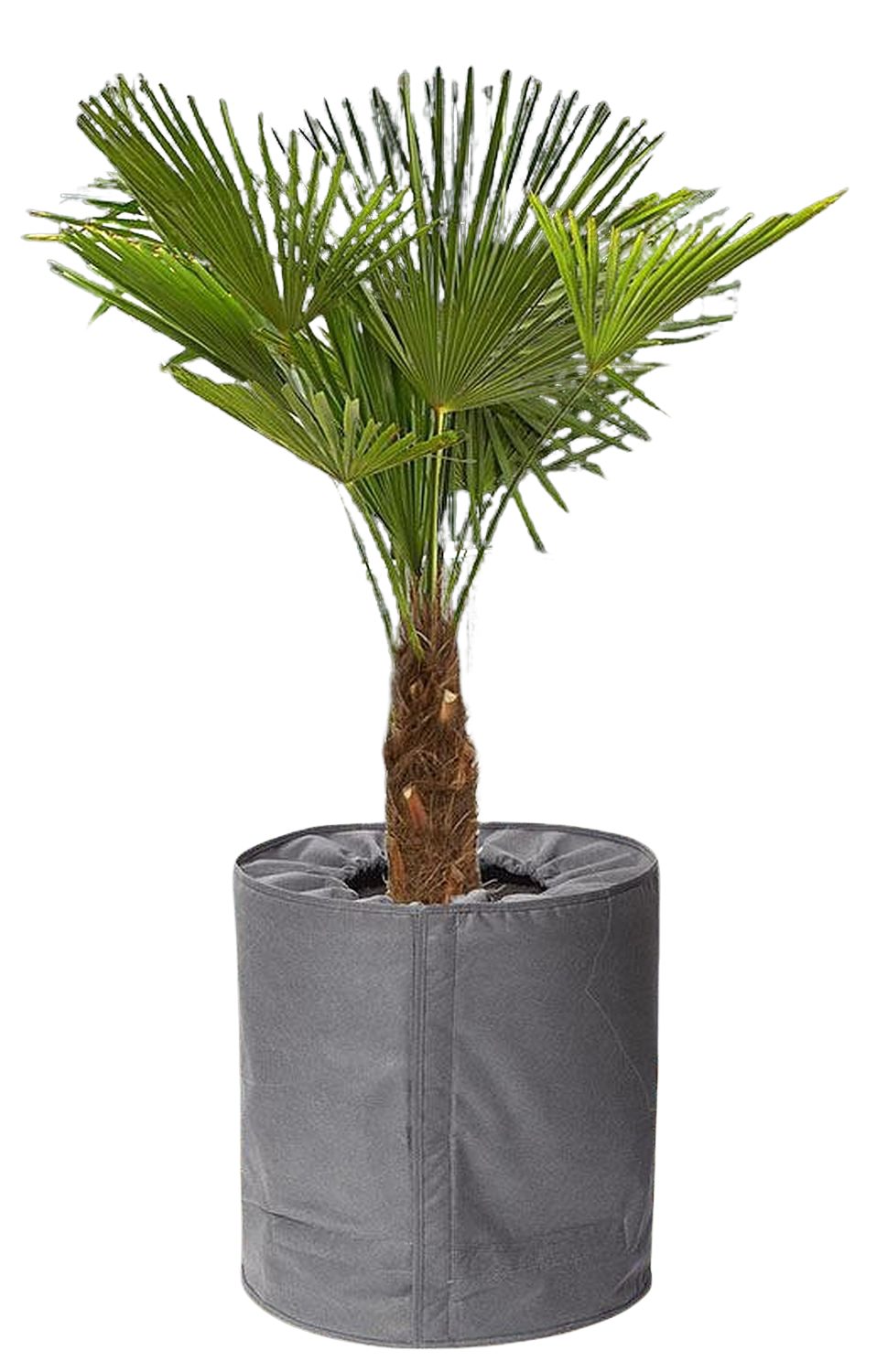 sesua Winterschutzhaube Thermo-Topfschutz Pflanzschutz Frostschutz grau günstig online kaufen